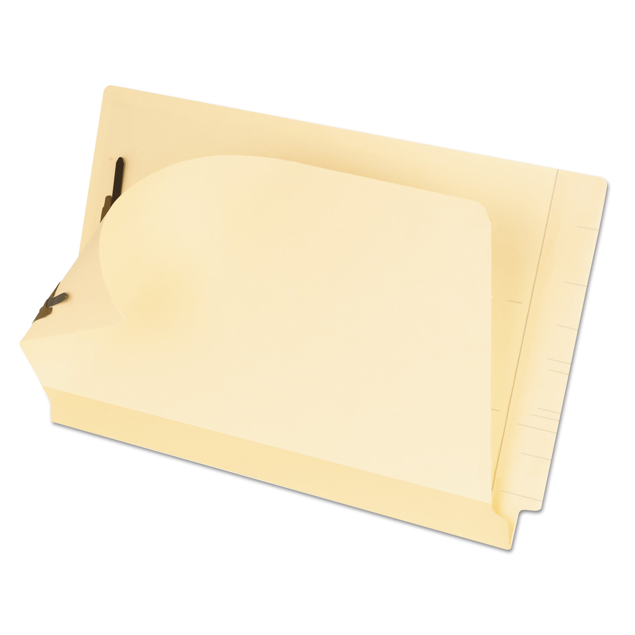 Manila Laminated End Tab Fastener Folders