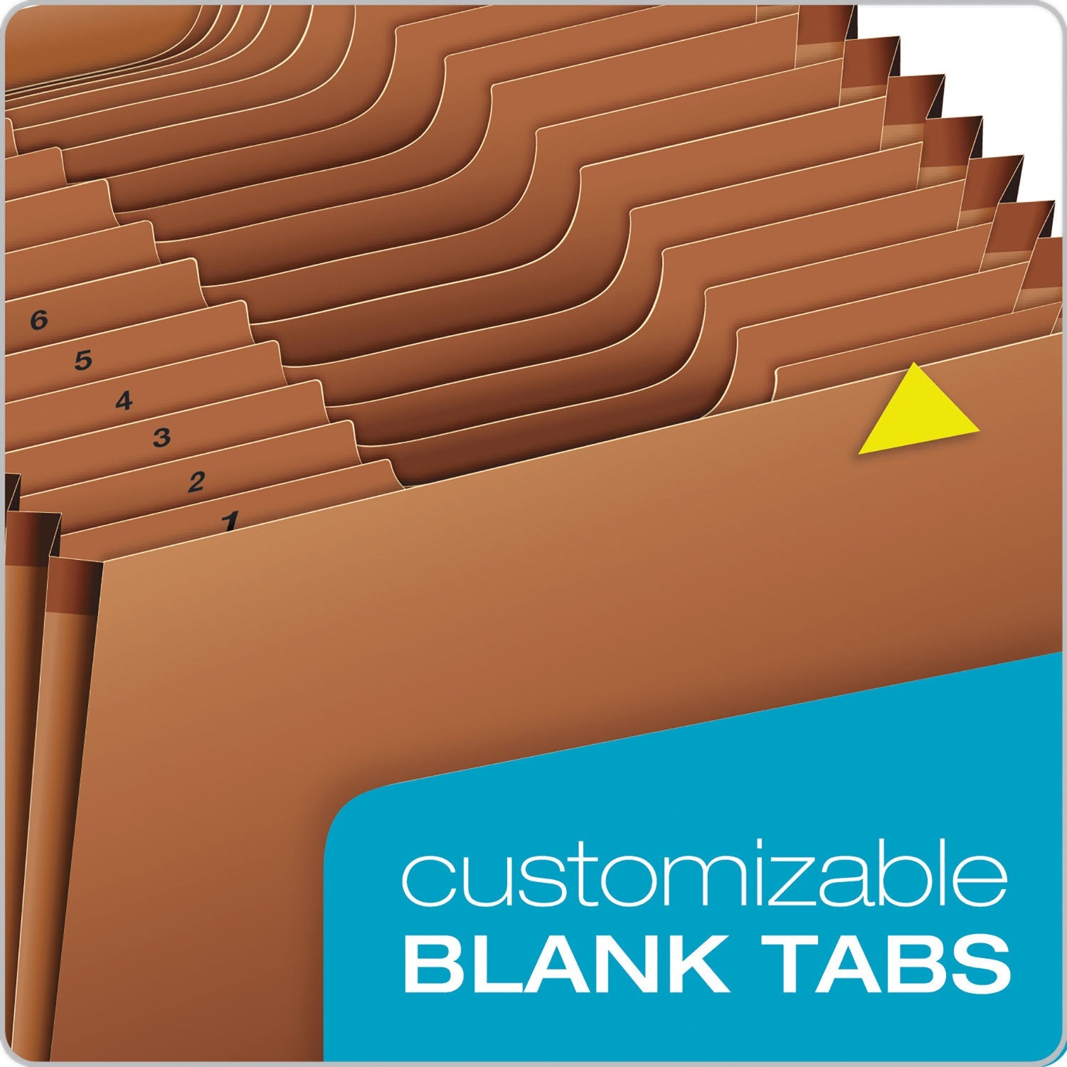 Pendaflex® Heavy-Duty Open-Top Expanding Stadium File, 31 Sections, 1/3-Cut Tabs, Letter Size, Redrope