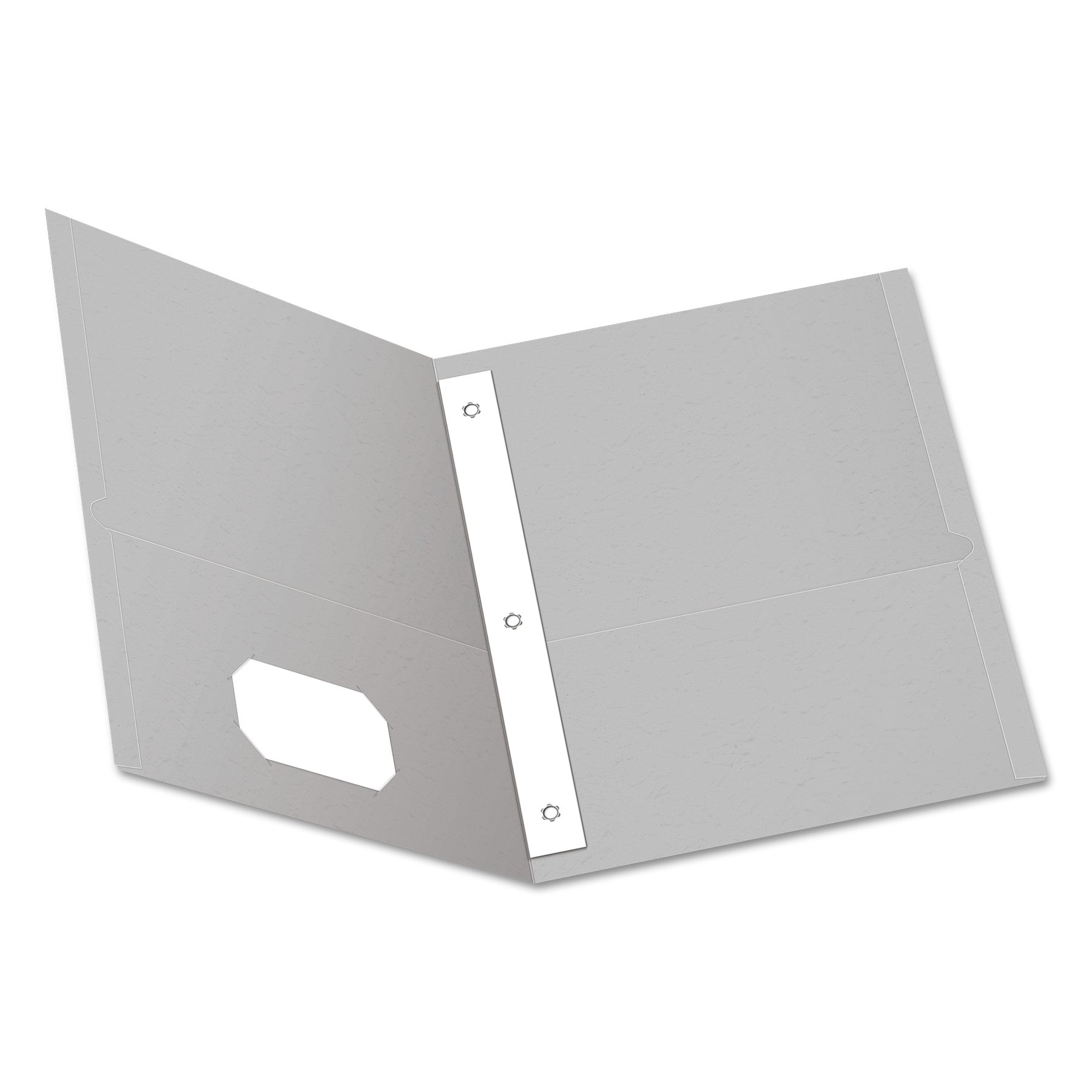 Oxford Twin-Pocket Folders With 3 Fasteners