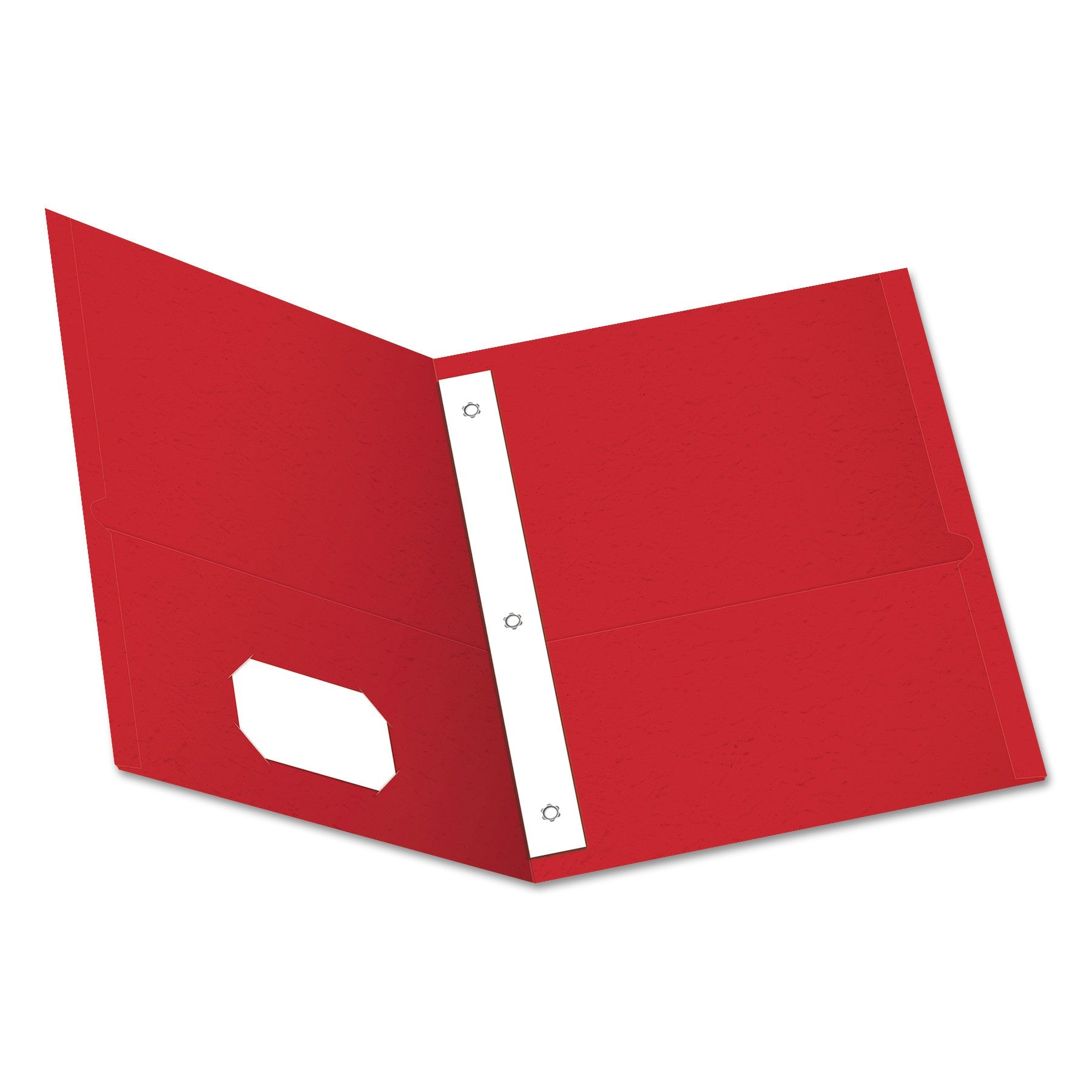Oxford Twin-Pocket Folders With 3 Fasteners