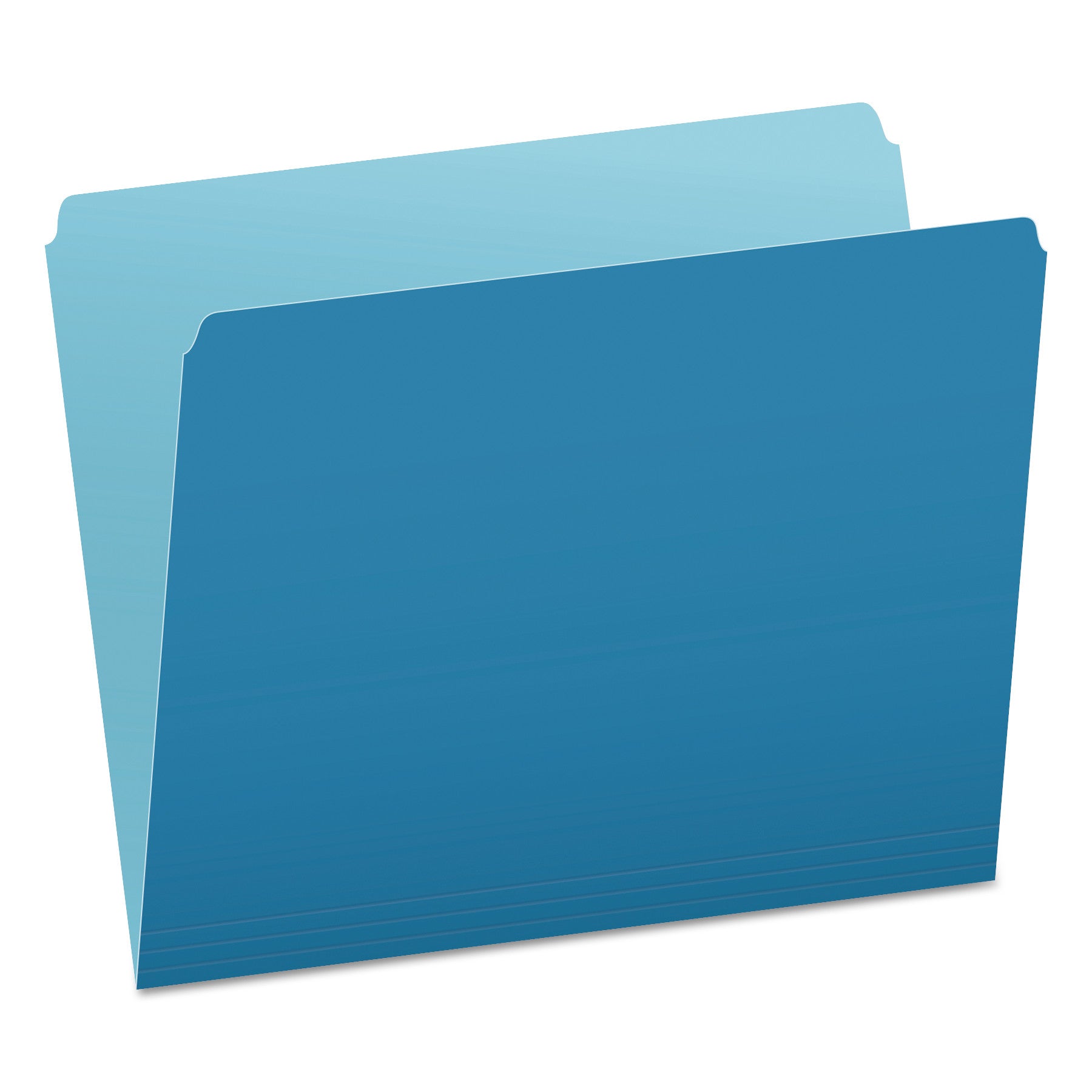 Colored File Folders | Blue | 100-Box