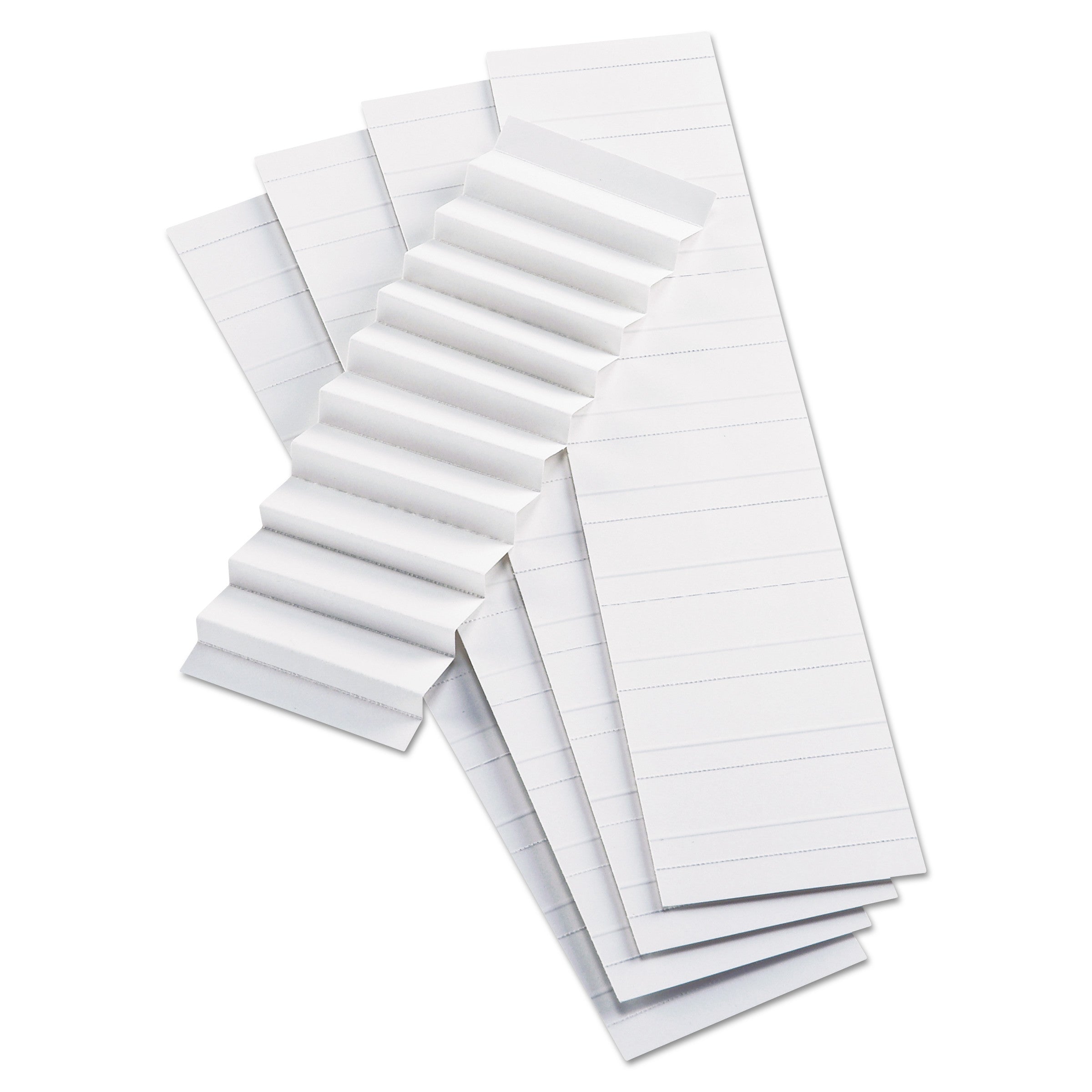 Pendaflex® Blank Inserts For Hanging File Folders, Compatible with 42 Series Tabs, 1/5-Cut, White, 2" Wide, 100/Pack