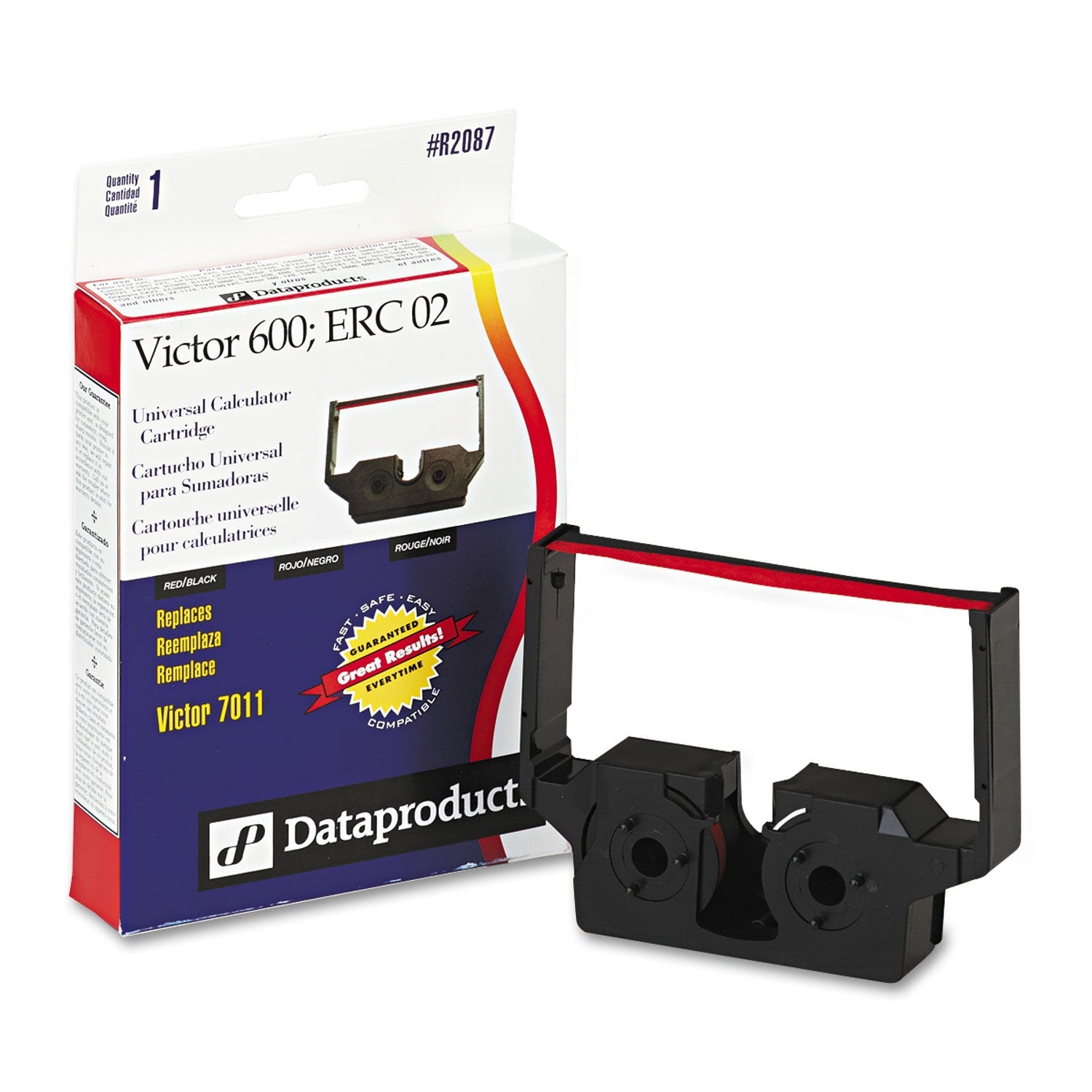 R2087 Compatible Ribbon | Dataproducts® Black/Red
