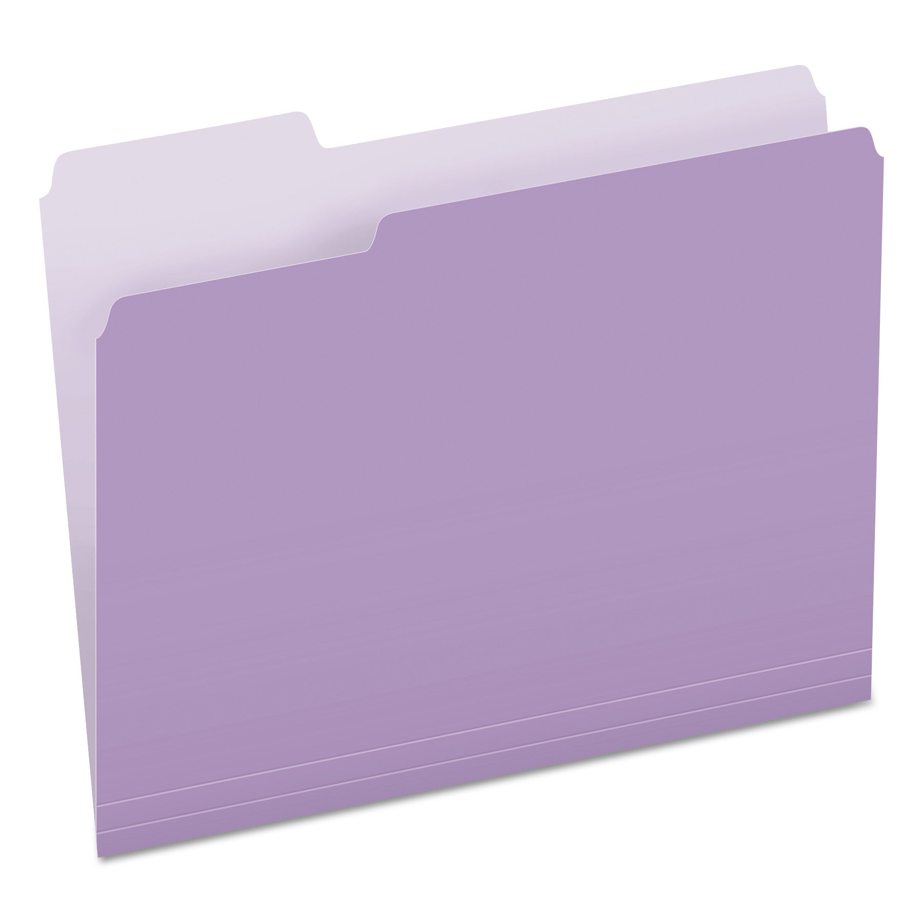 Colored File Folders | Lavender | 100-Box