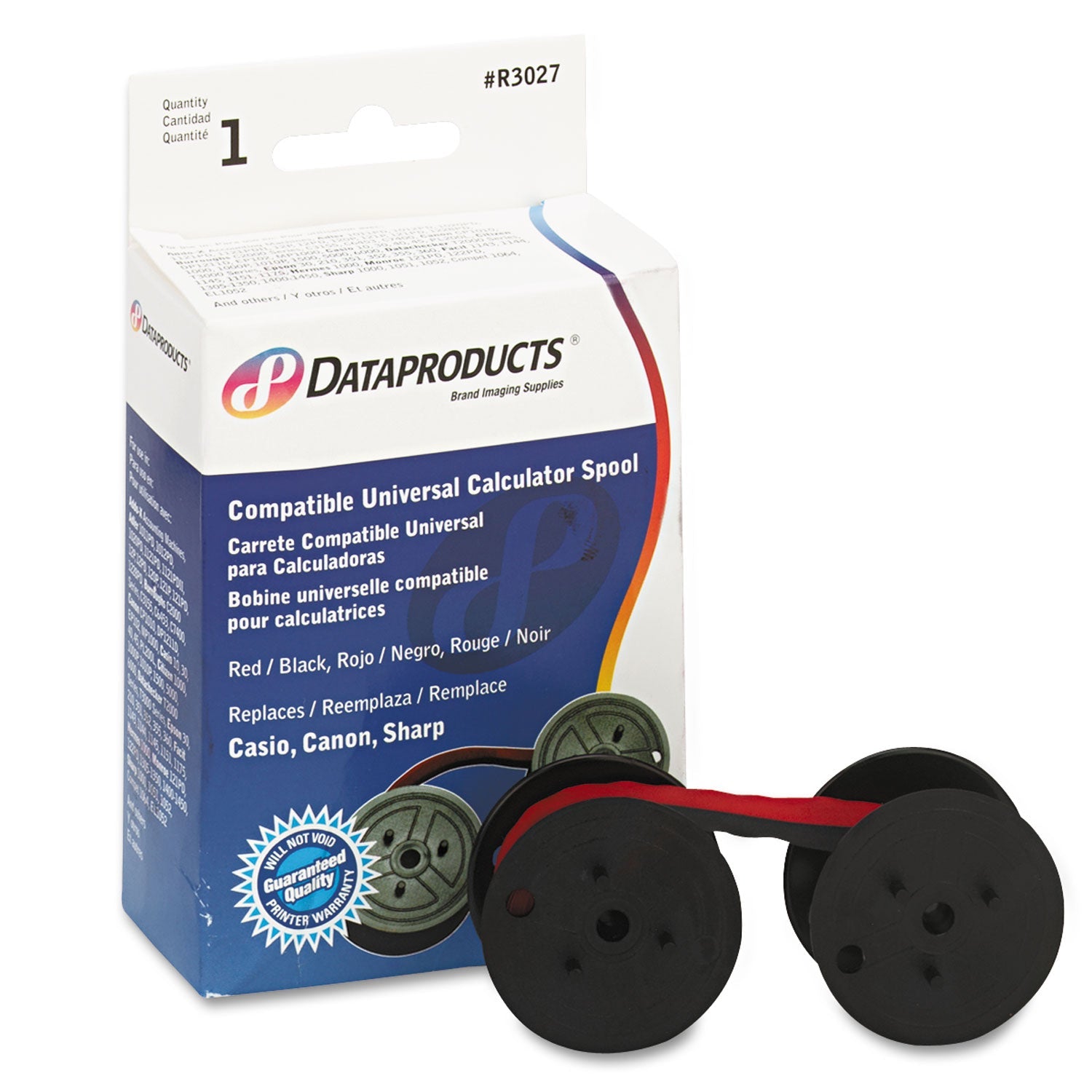 R3027 Compatible Ribbon | Dataproducts® Black/Red
