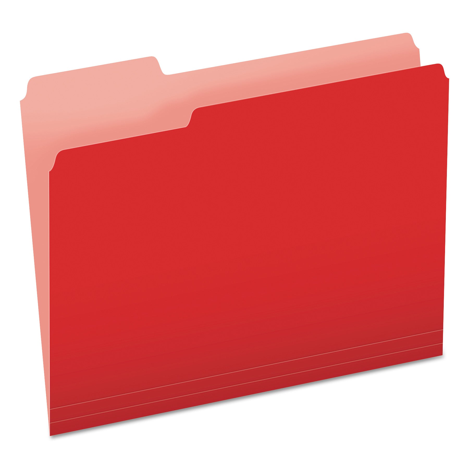 Colored File Folders | Red | 100-Box