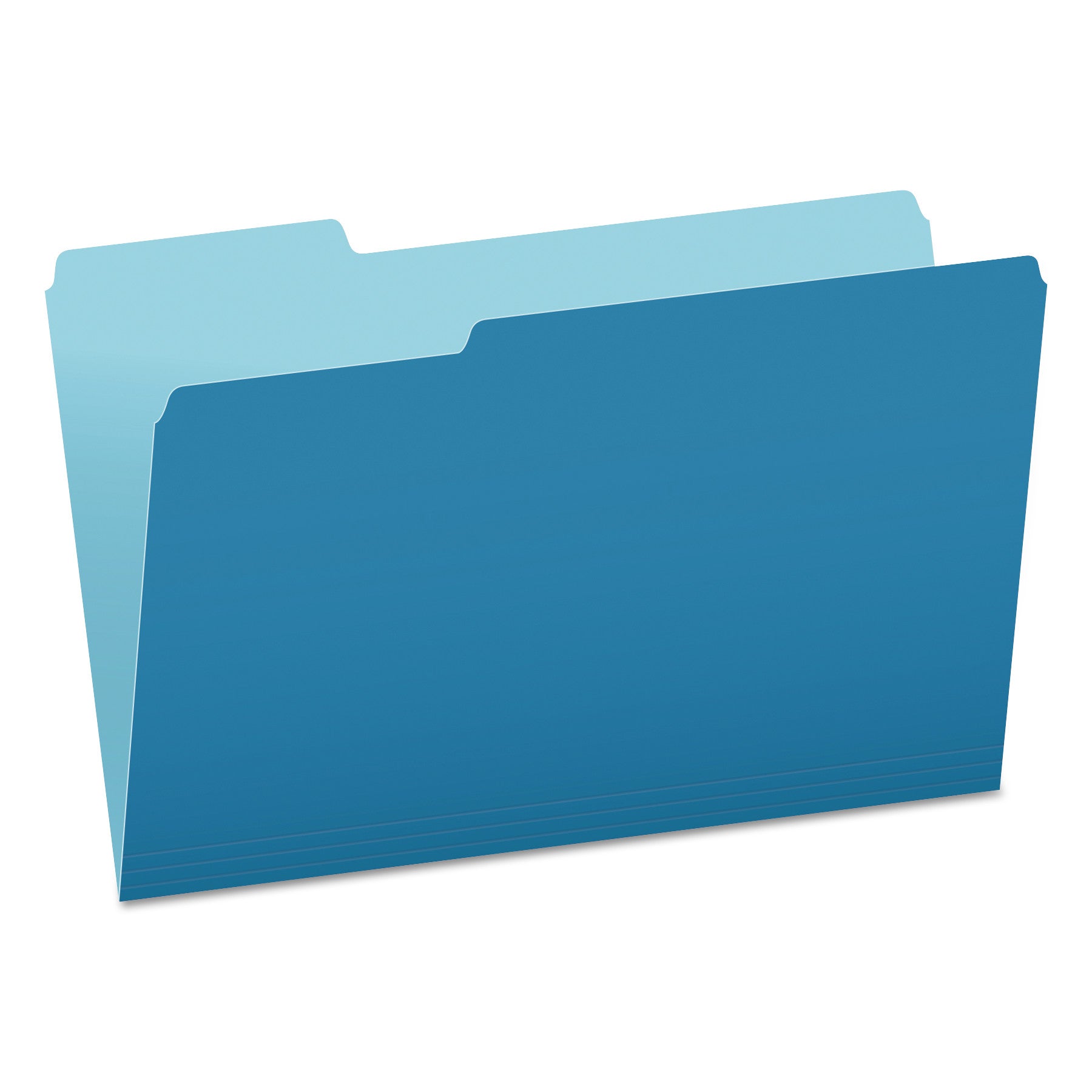 Colored File Folders | Blue | 100-Box