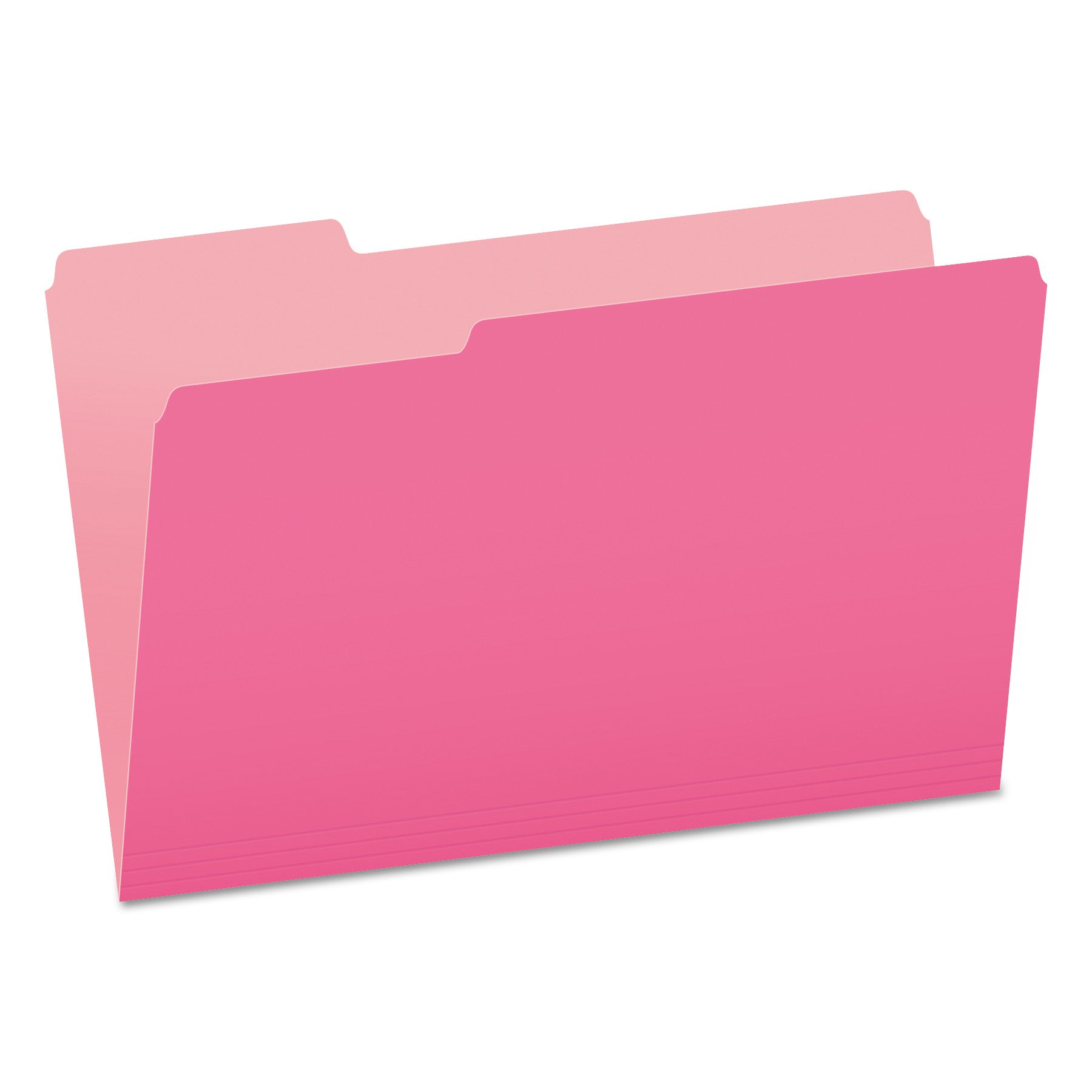 Colored File Folders | Pink | 100-Box