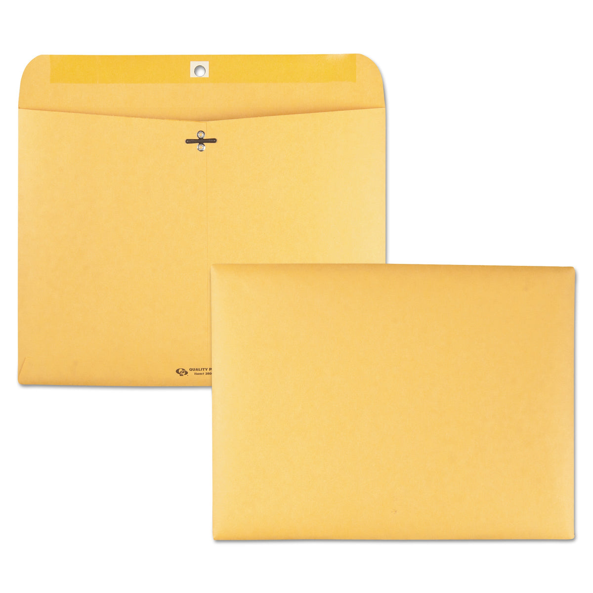 Quality Park Redi-File Clasp Envelope | #90 Kraft