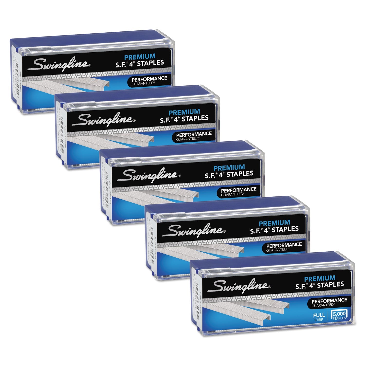 S.F. 4 Premium Staples | Swingline® 5,000/Box 5pk
