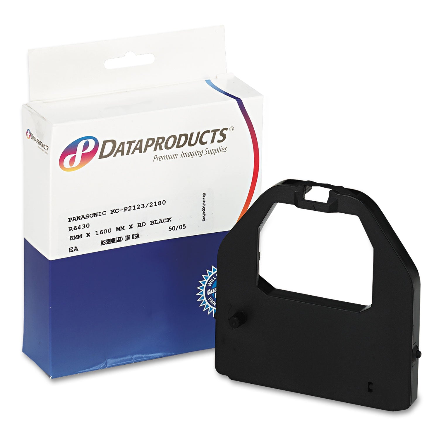 Dataproducts® R6430 Compatible Ribbon With Re-Inker, Black