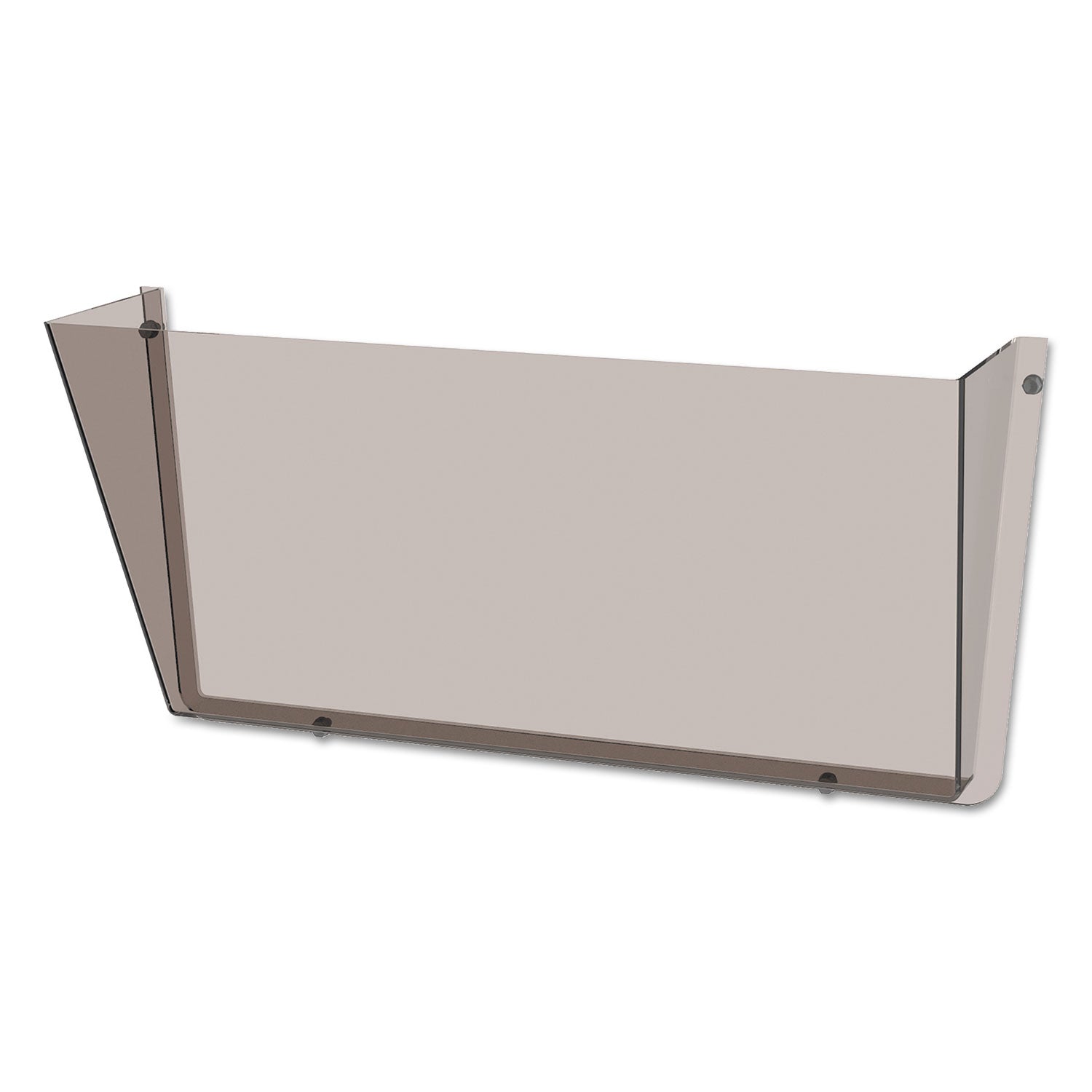 Unbreakable DocuPocket Wall File | deflecto® Smoke