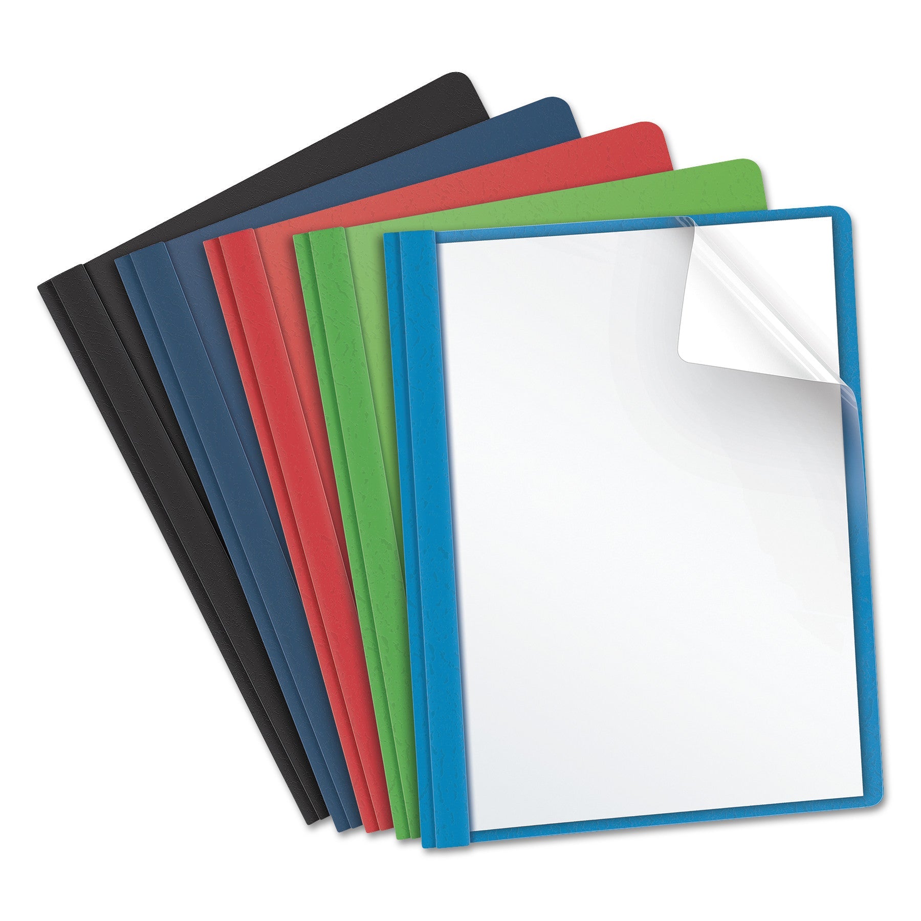 Oxford Clear Front Report Cover | Assorted 25/Box