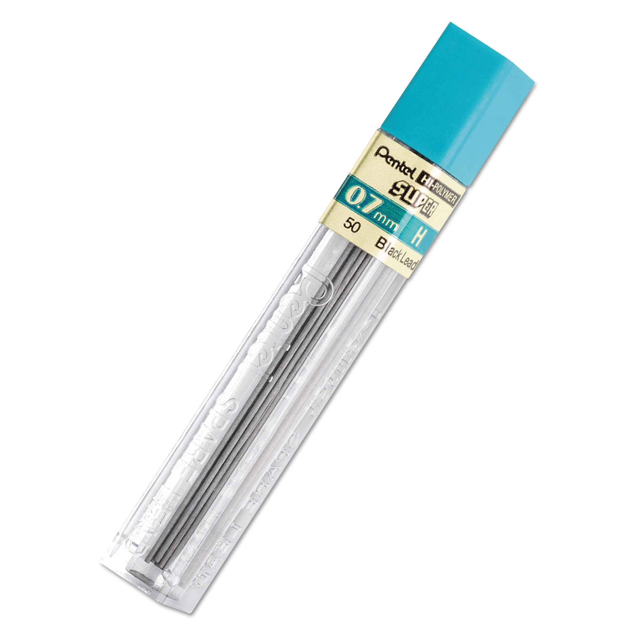Super Hi-Polymer Lead Refills | 0.7 mm | Black