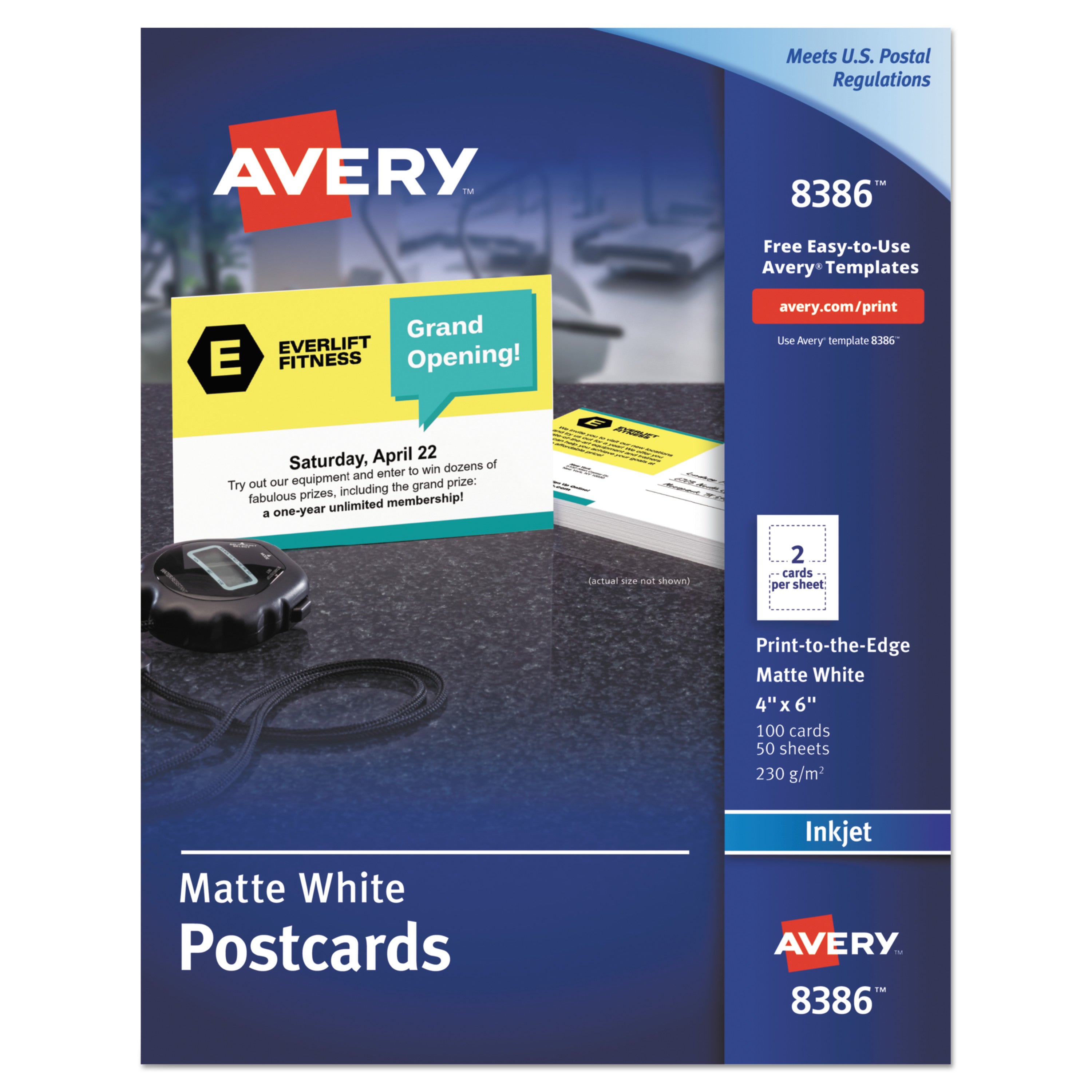 Printable Postcards | Inkjet | 4x6 | 100-Box