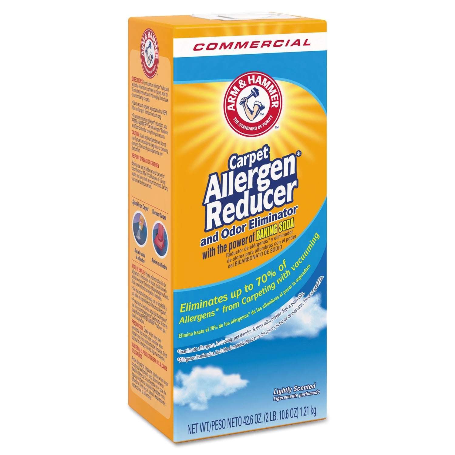 Arm & Hammer™ Carpet And Room Allergen Reducer And Odor Eliminator, 42.6 Oz Shaker Box