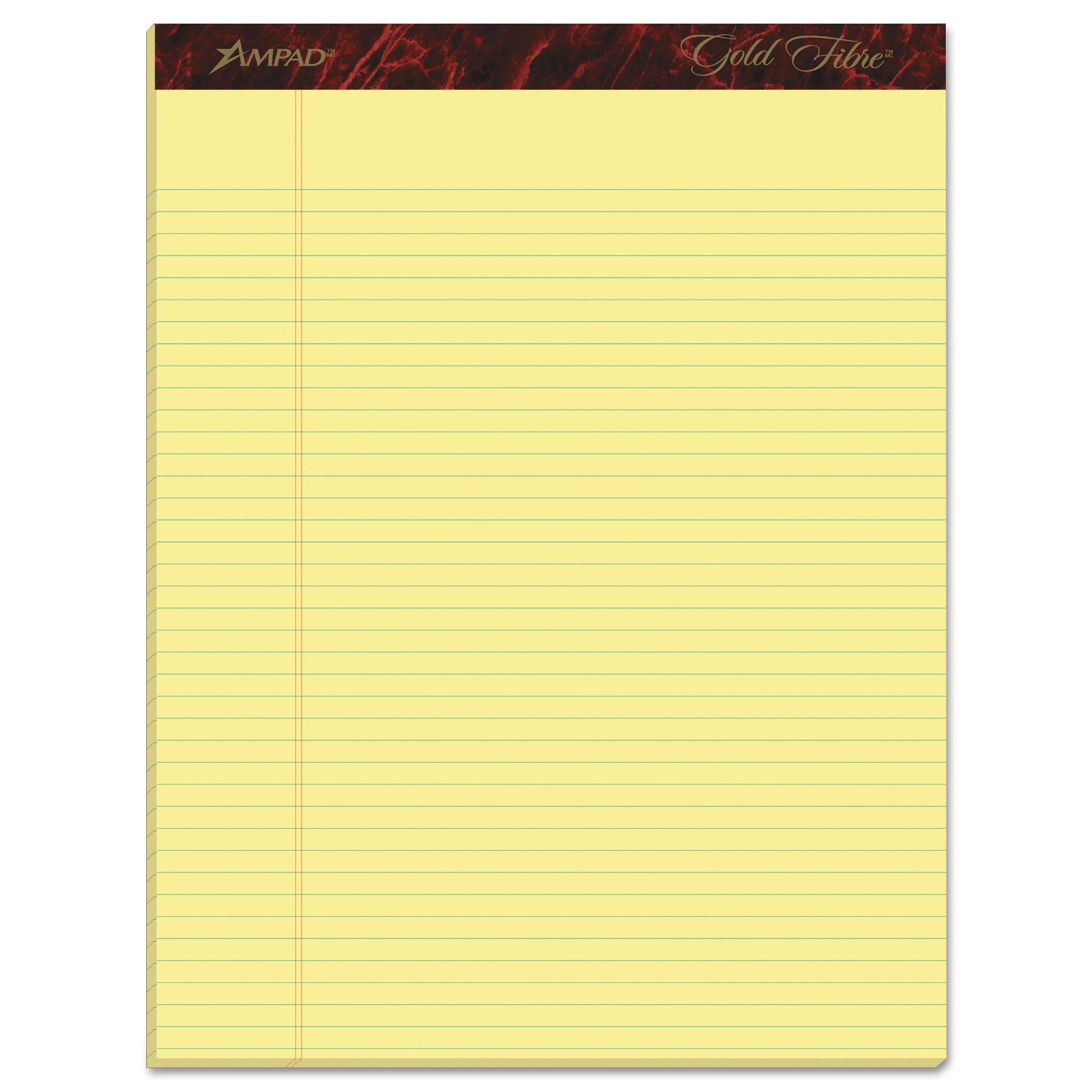 Gold Fibre Quality Writing Pads | Narrow, Dozen