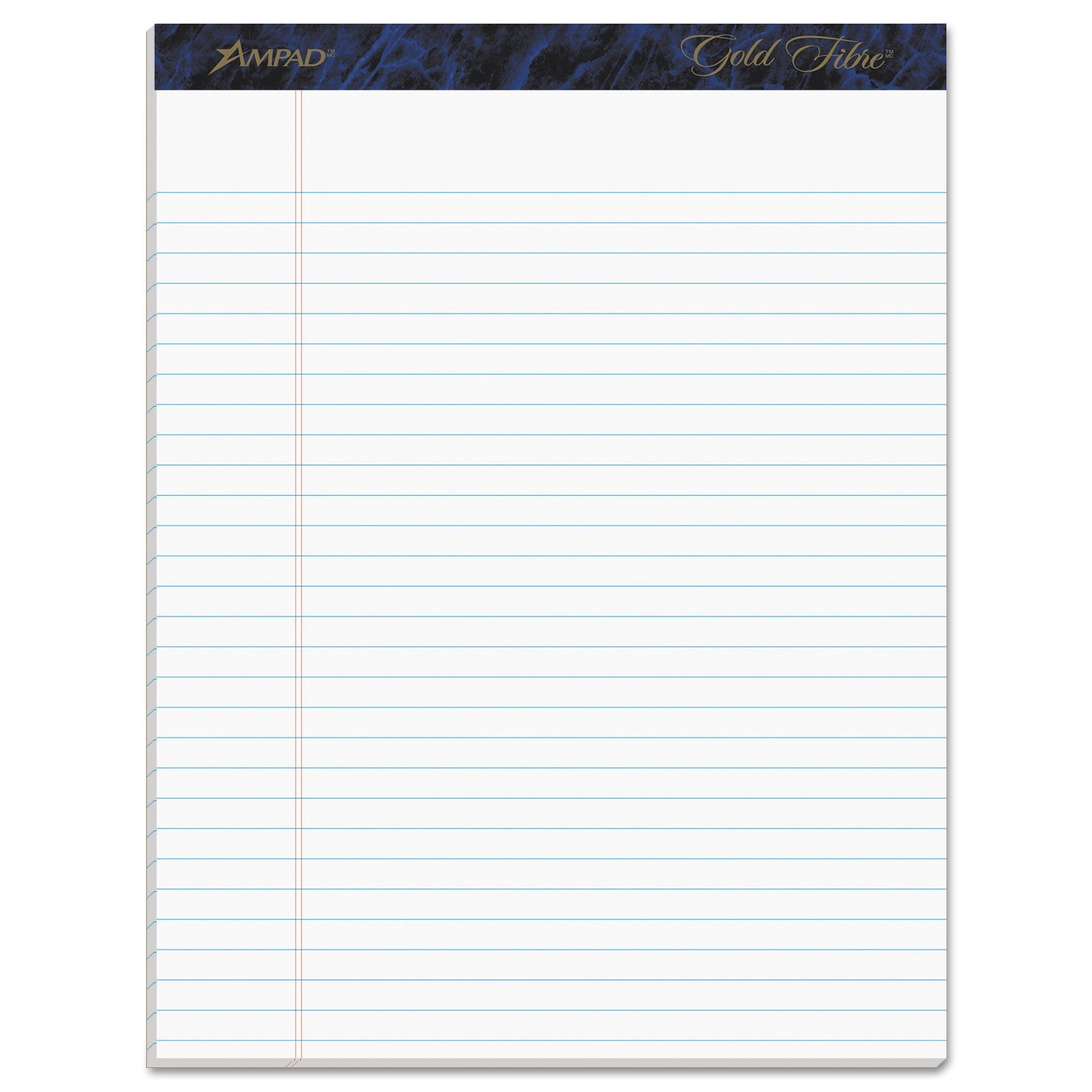 Gold Fibre Quality Writing Pads | Ampad® White