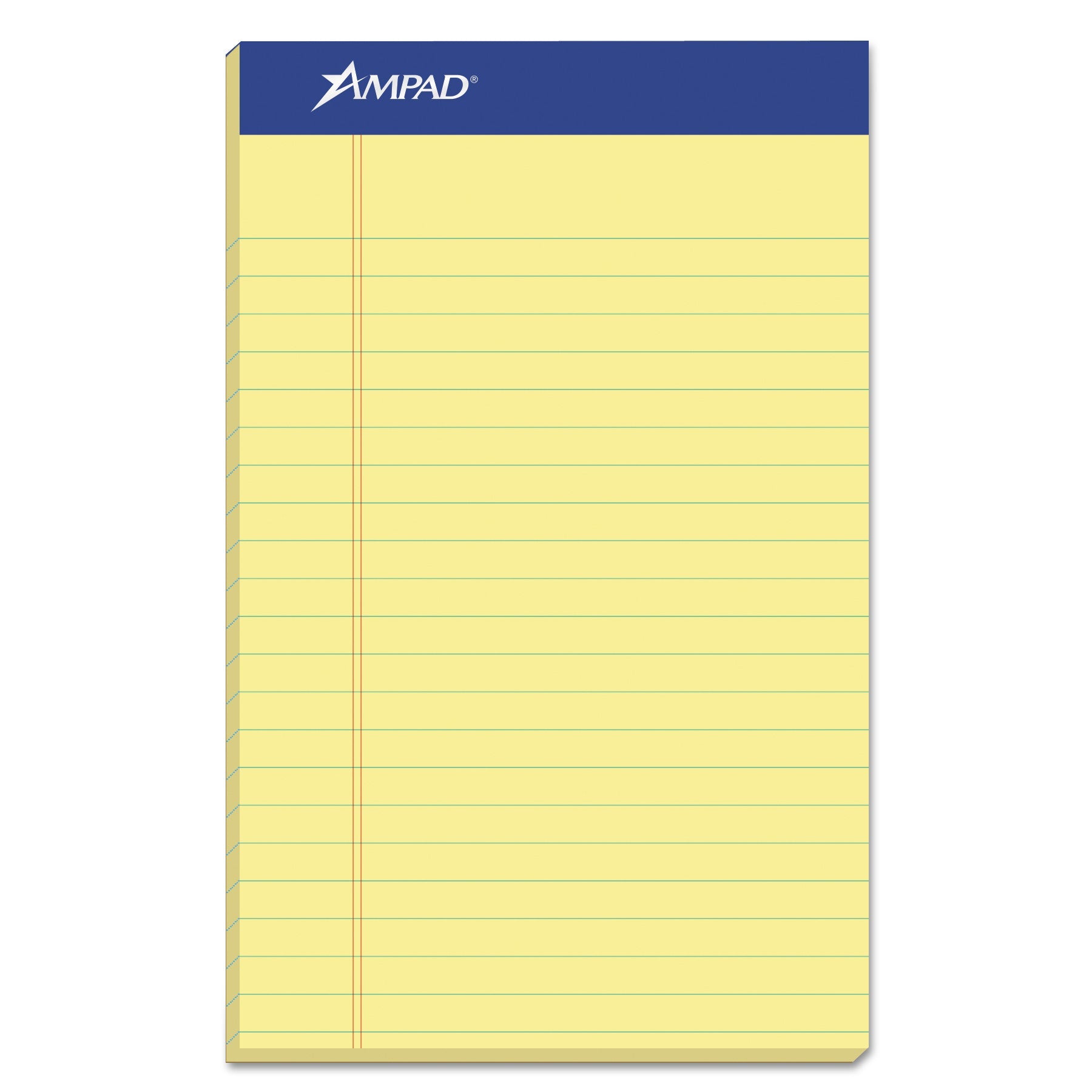 Perforated Writing Pads | Ampad® Canary 5x8