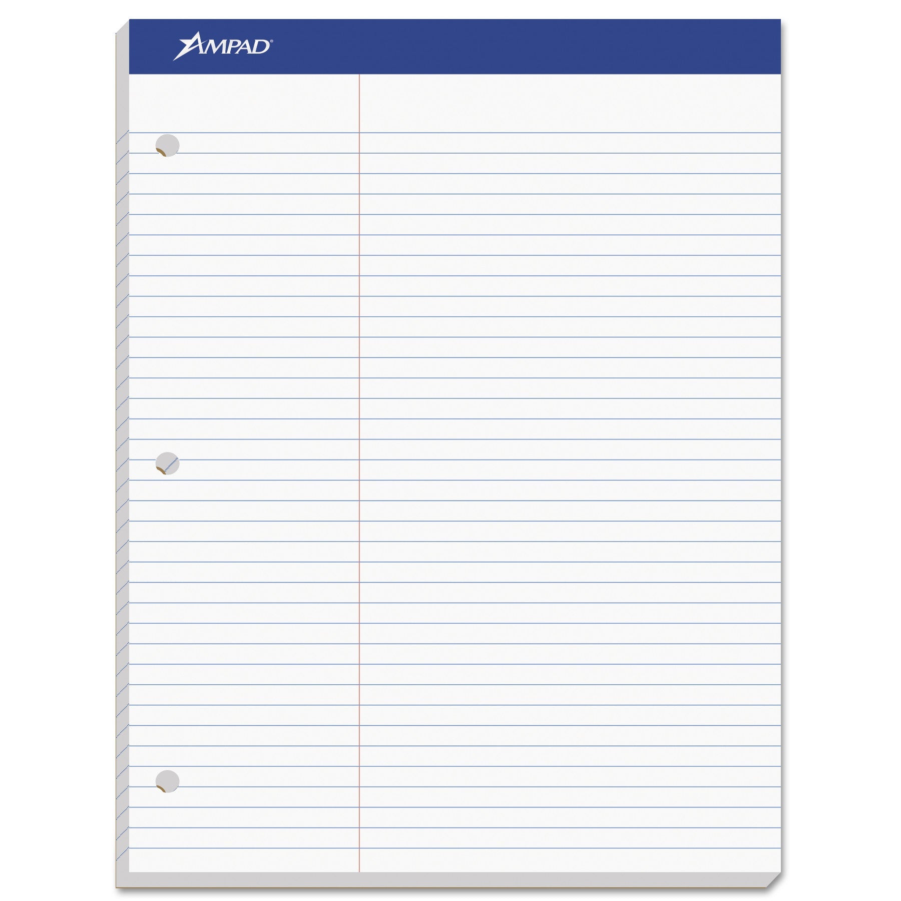 Ampad Double Sheet Pads | Pitman Rule White