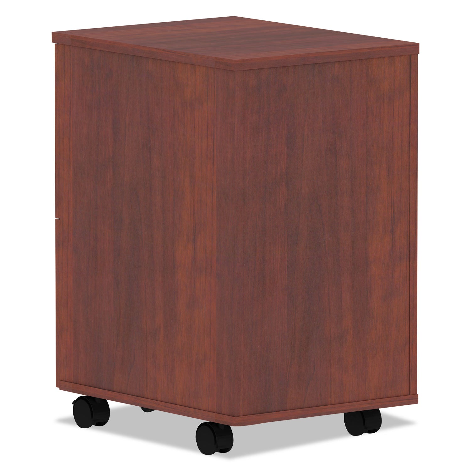 Alera® Alera Valencia Series Mobile Pedestal, Left Or Right, 2 Legal/letter-Size File Drawers, Medium Cherry, 15.38" X 20" X 26.63" - Bloom Skins