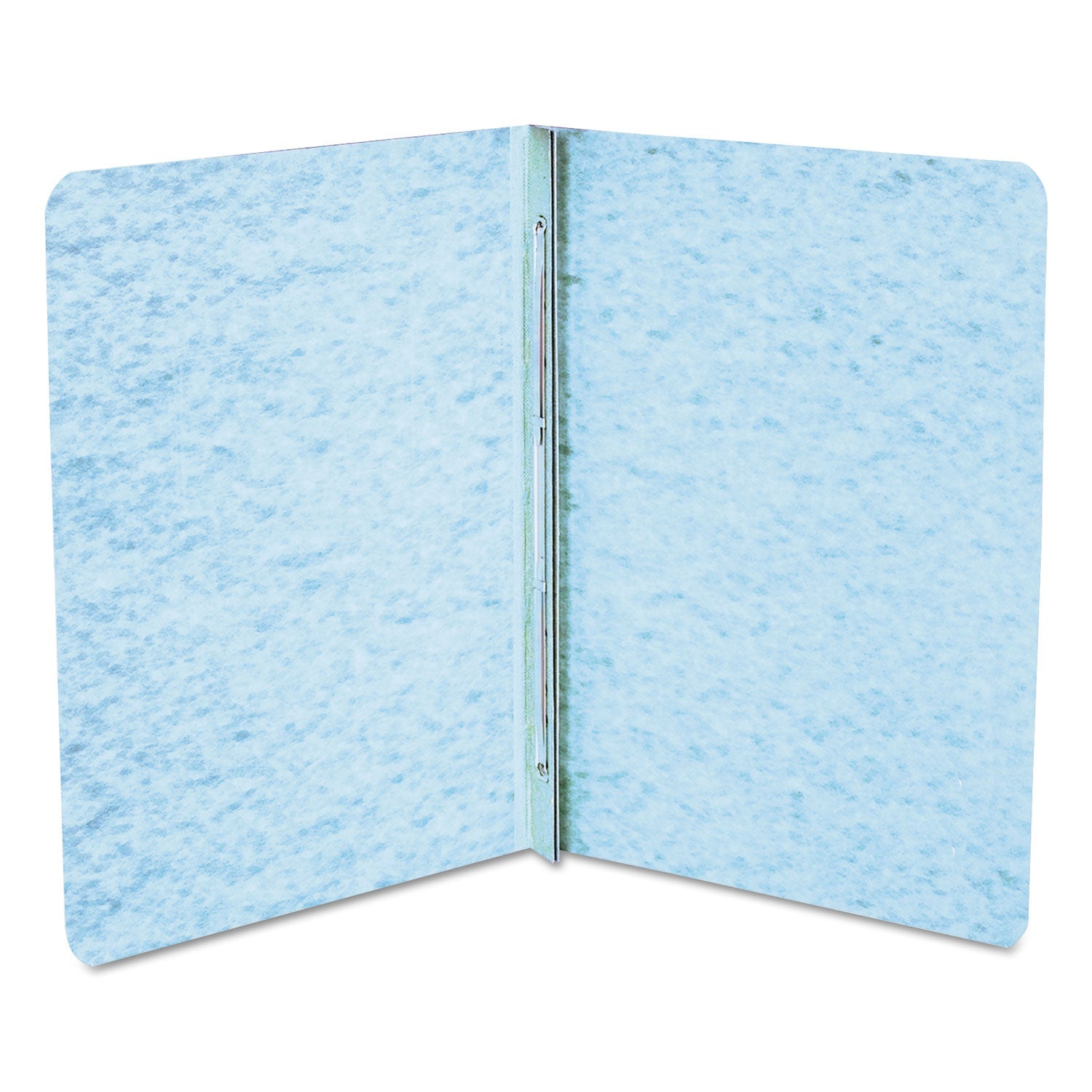 ACCO Presstex Report Cover With Tyvek Reinforced Hinge, Side Bound, Two-Piece Prong Fastener, 3" Capacity, 8.5 X 11, Light Blue