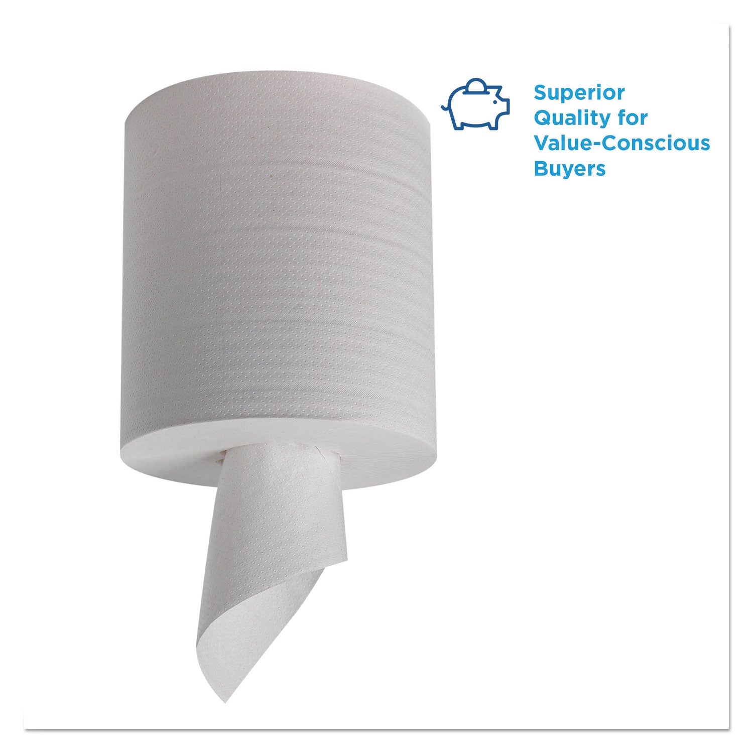 Georgia Pacific® Professional Pacific Blue Select 2-Ply Center-Pull Perf Wipers, 2-Ply, 8.25 x 12, White, 520/Roll, 6 Rolls/Carton