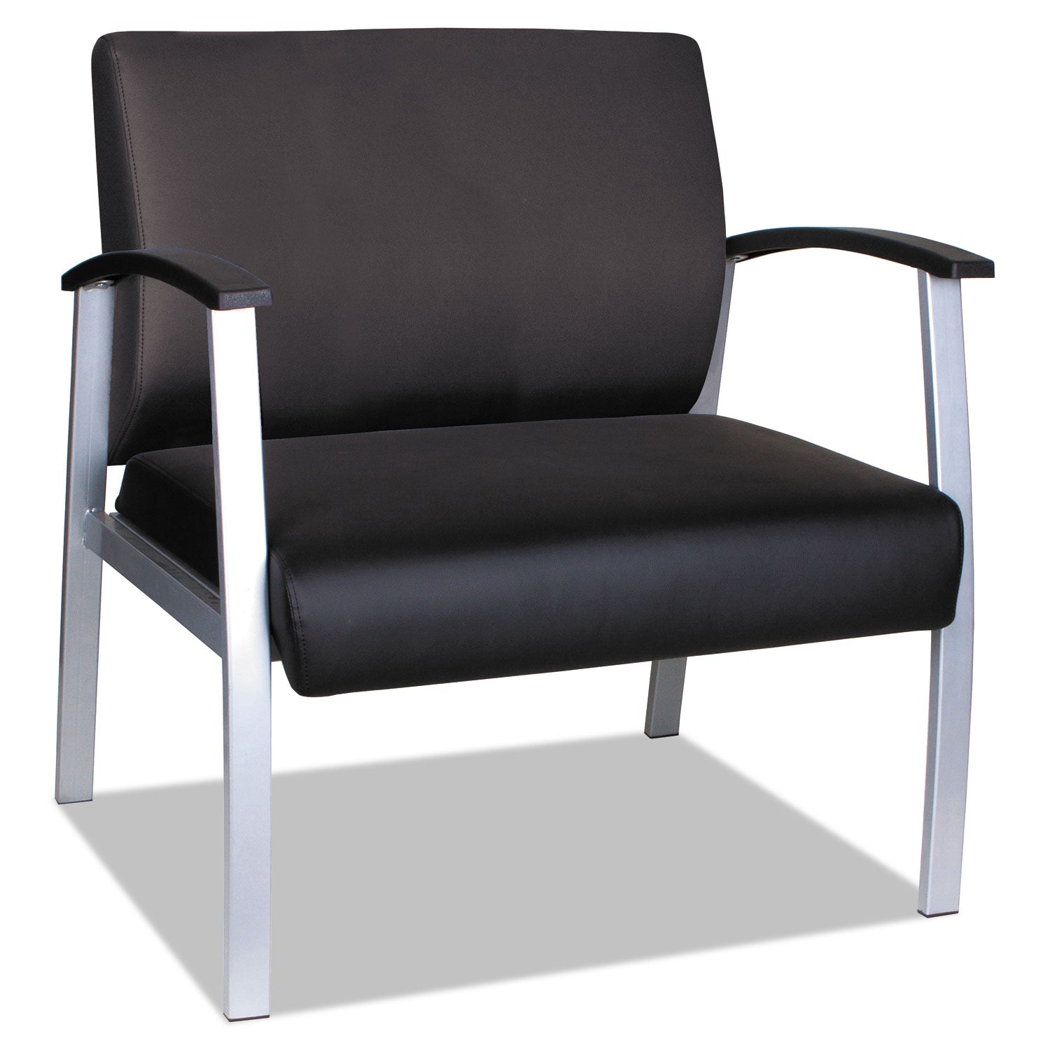 Bariatric Guest Chair | Black/Silver