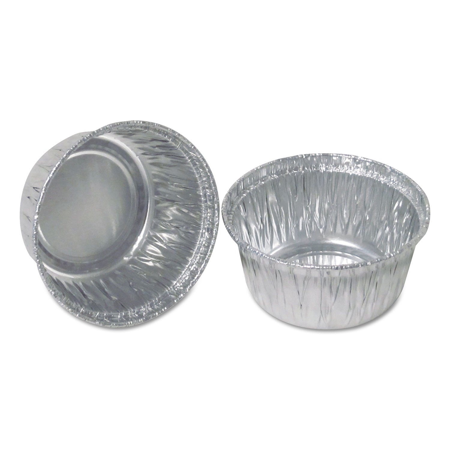 4 oz Aluminum Round Containers | 1000/CTN
