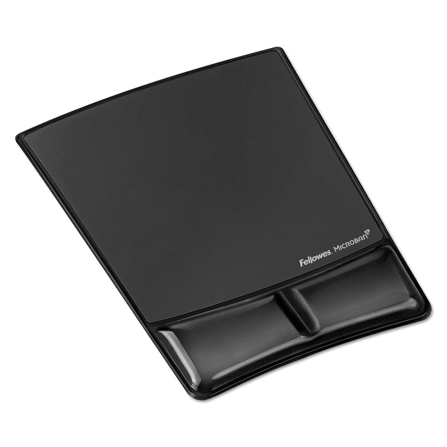 Gel Wrist Support Mouse Pad | Fellowes®, Black