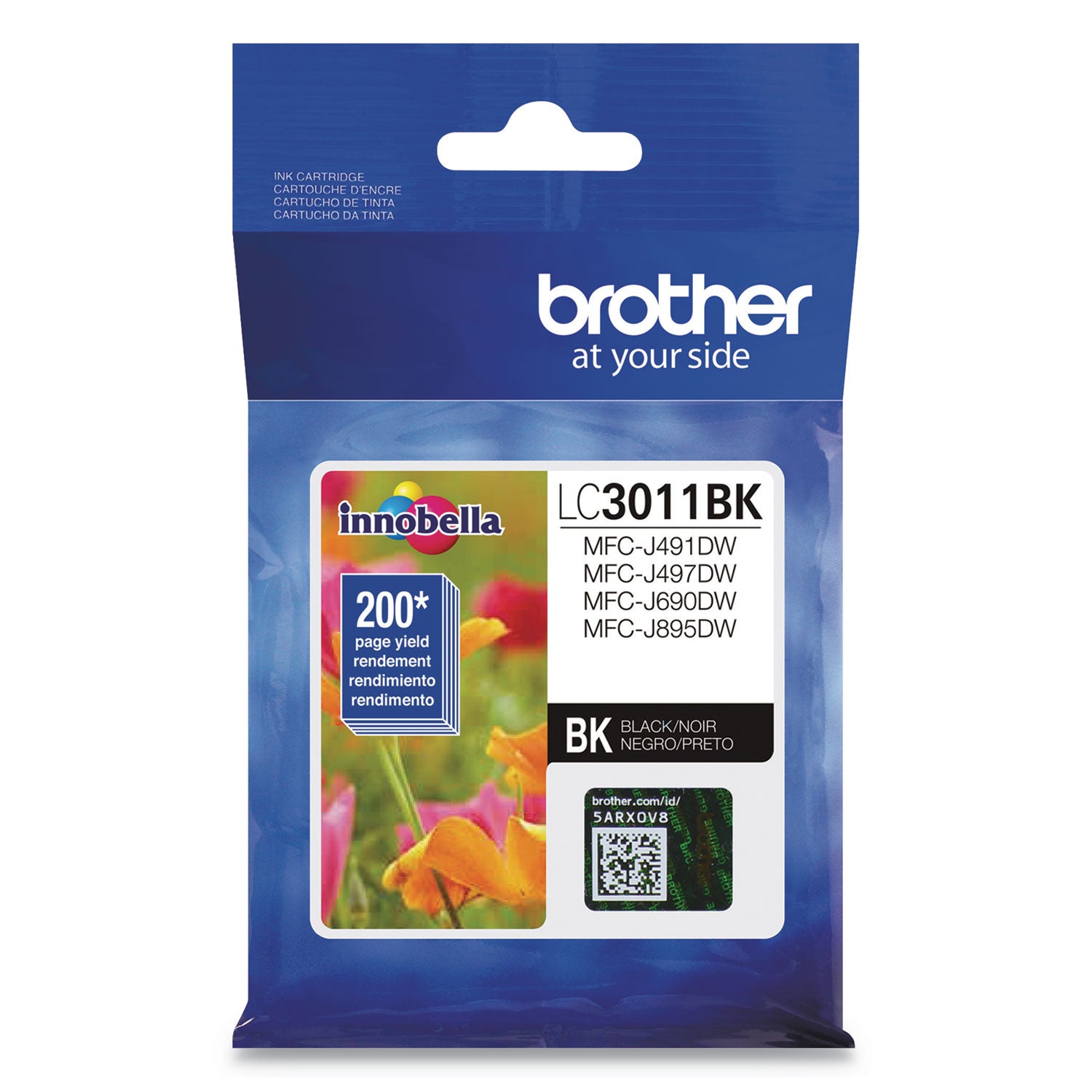 Brother Lc3011bk Ink | 200 Page-Yield Black