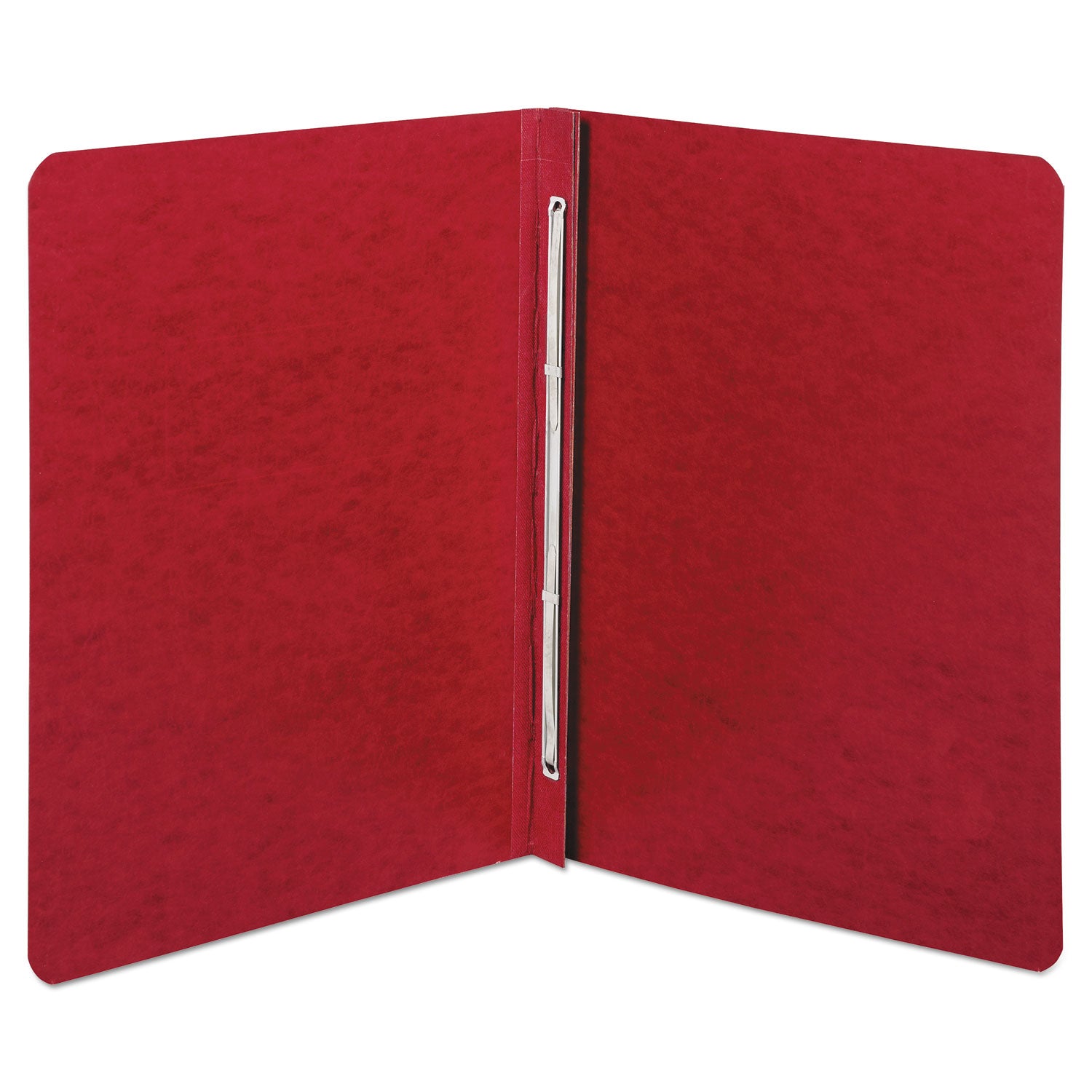ACCO Presstex Report Cover With Tyvek Reinforced Hinge, Two-Piece Prong Fastener, 3" Capacity, 8.5 X 11, Executive Red