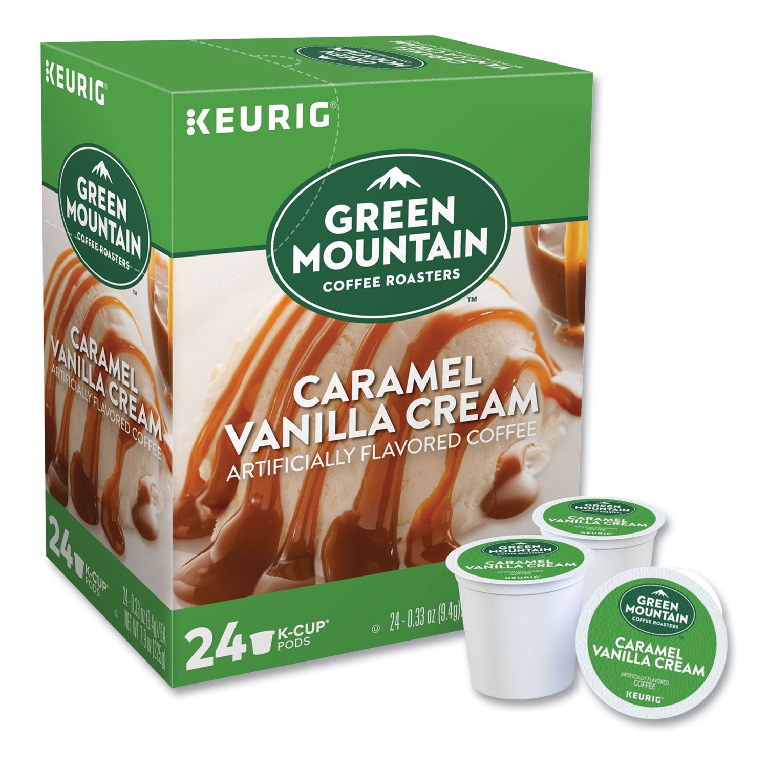 Caramel Vanilla Cream Coffee K-Cups | 24-Count