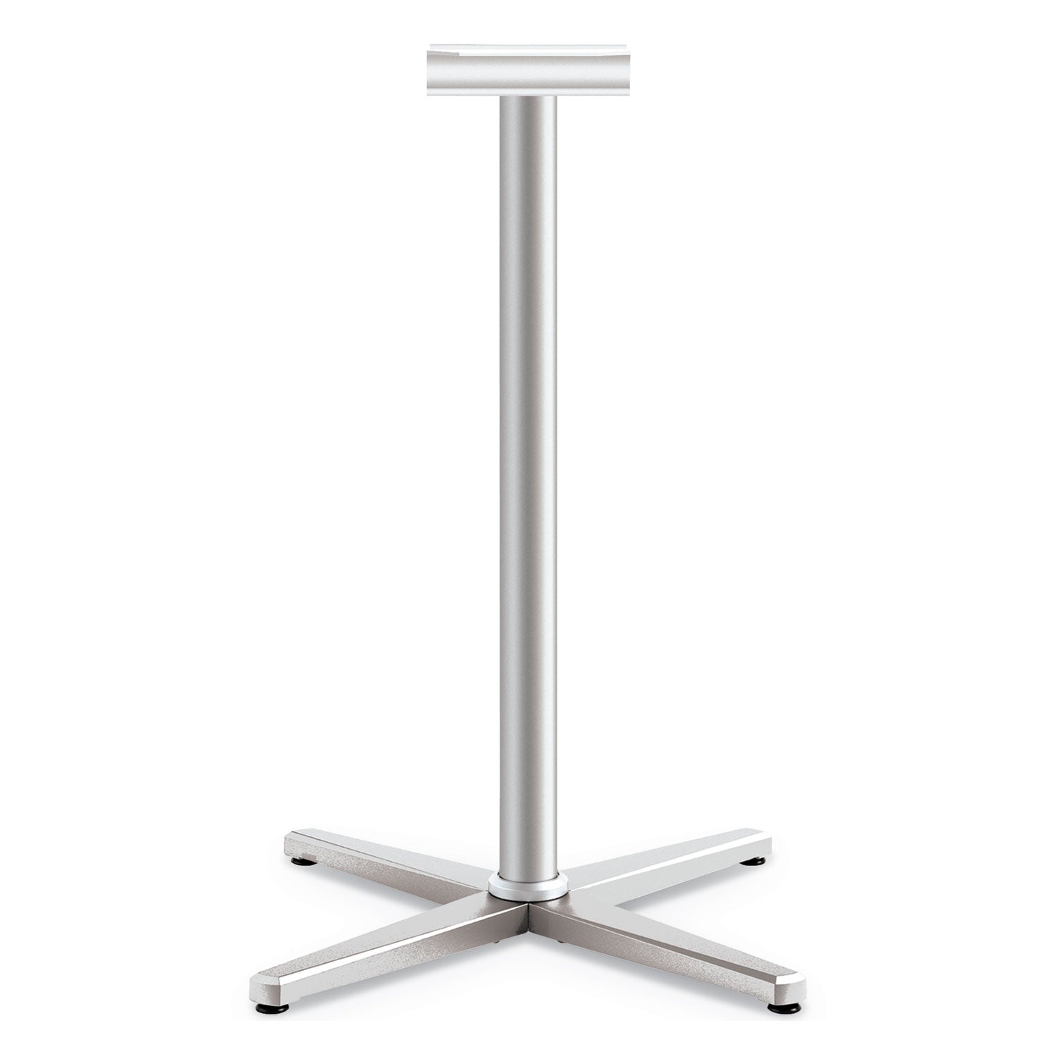 Arrange X-Leg Base | For 42-48" Tops, Silver