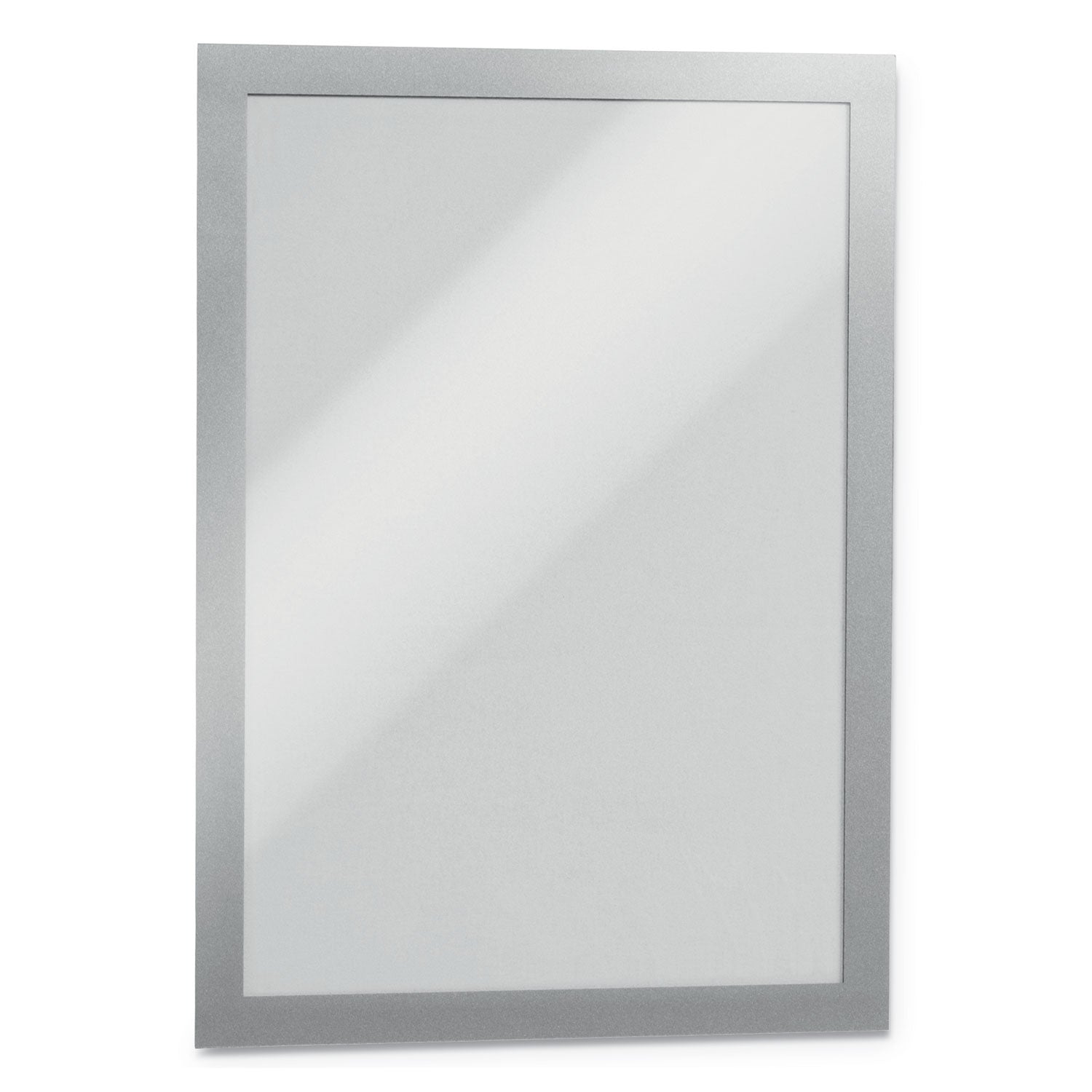 Durable DURAFRAME Sign Holder | 8.5x11 Silver