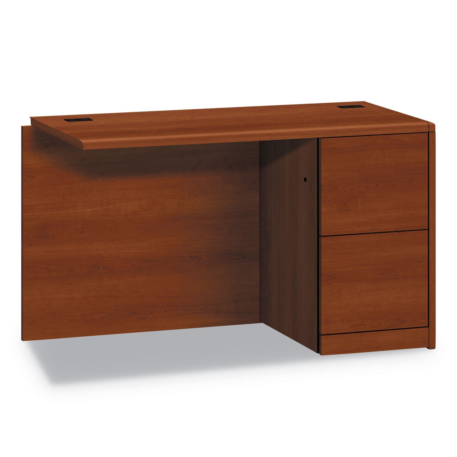 Full Right Pedestal Return | HON 10700, Cognac