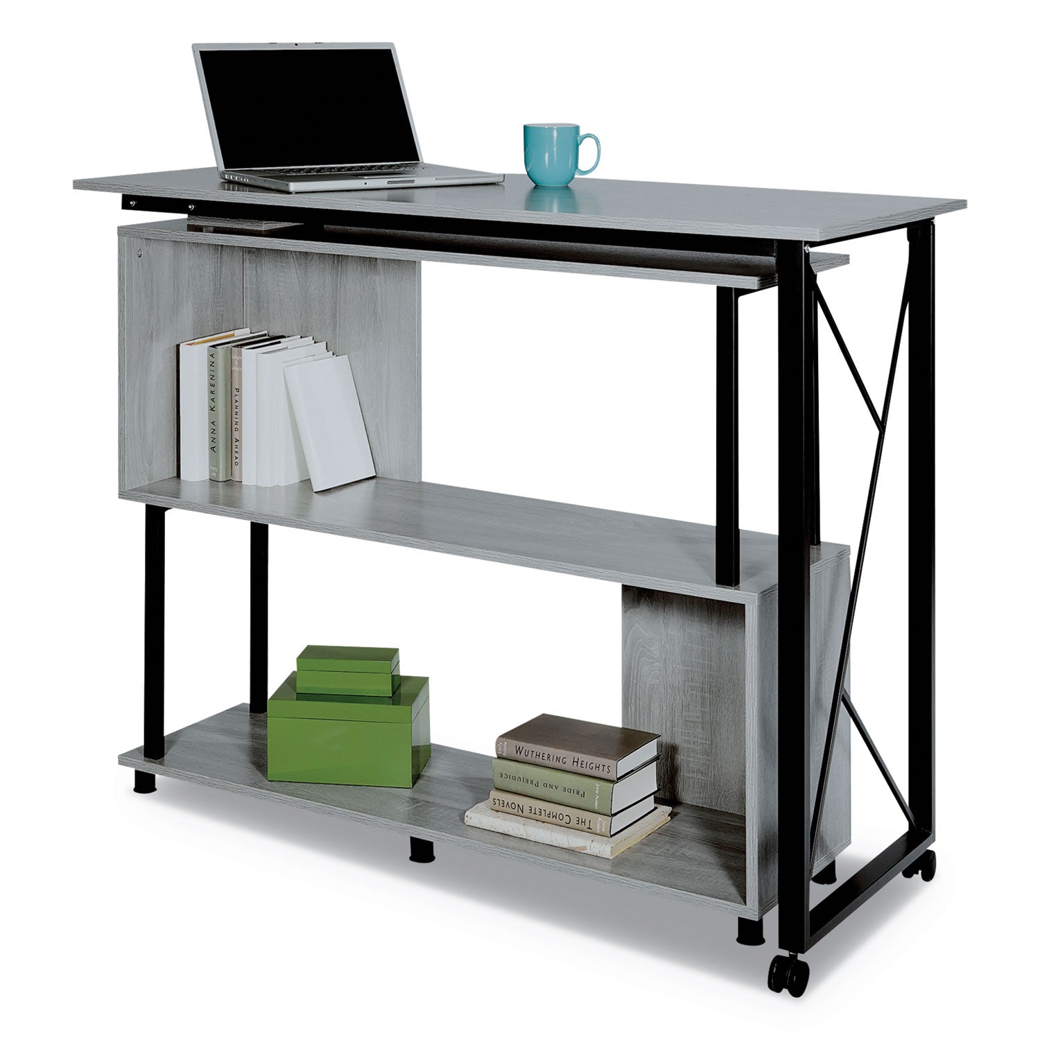 Mood Standing Height Desk | Gray