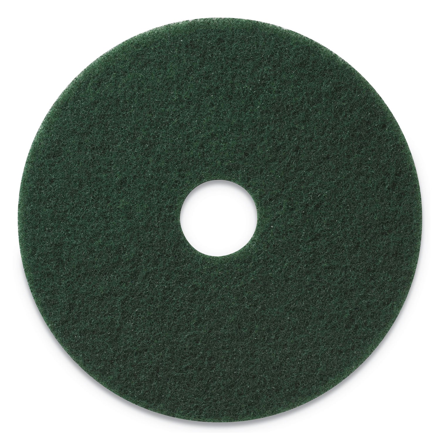 Americo® Scrubbing Pads, 20" Diameter, Green, 5/carton