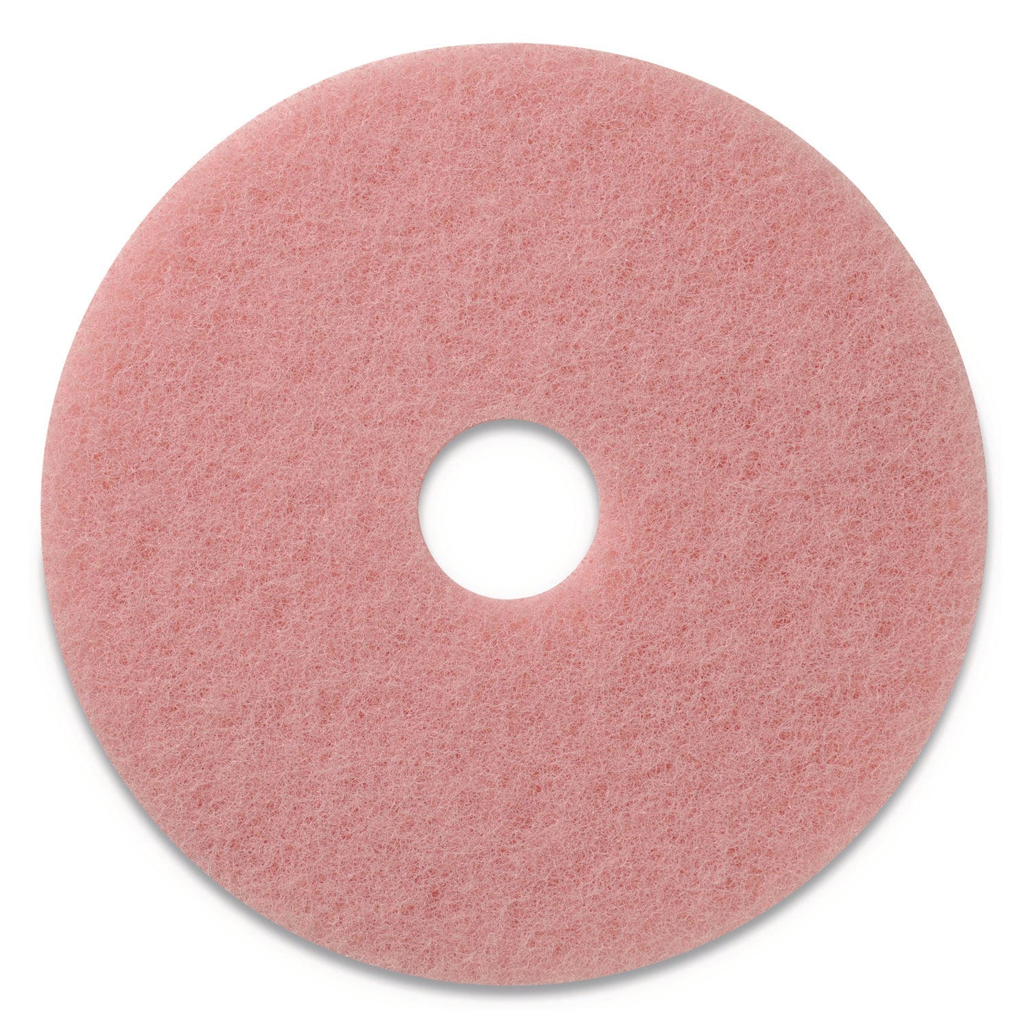 Americo® Remover Burnishing Pads, 27" Diameter, Pink, 2/Carton