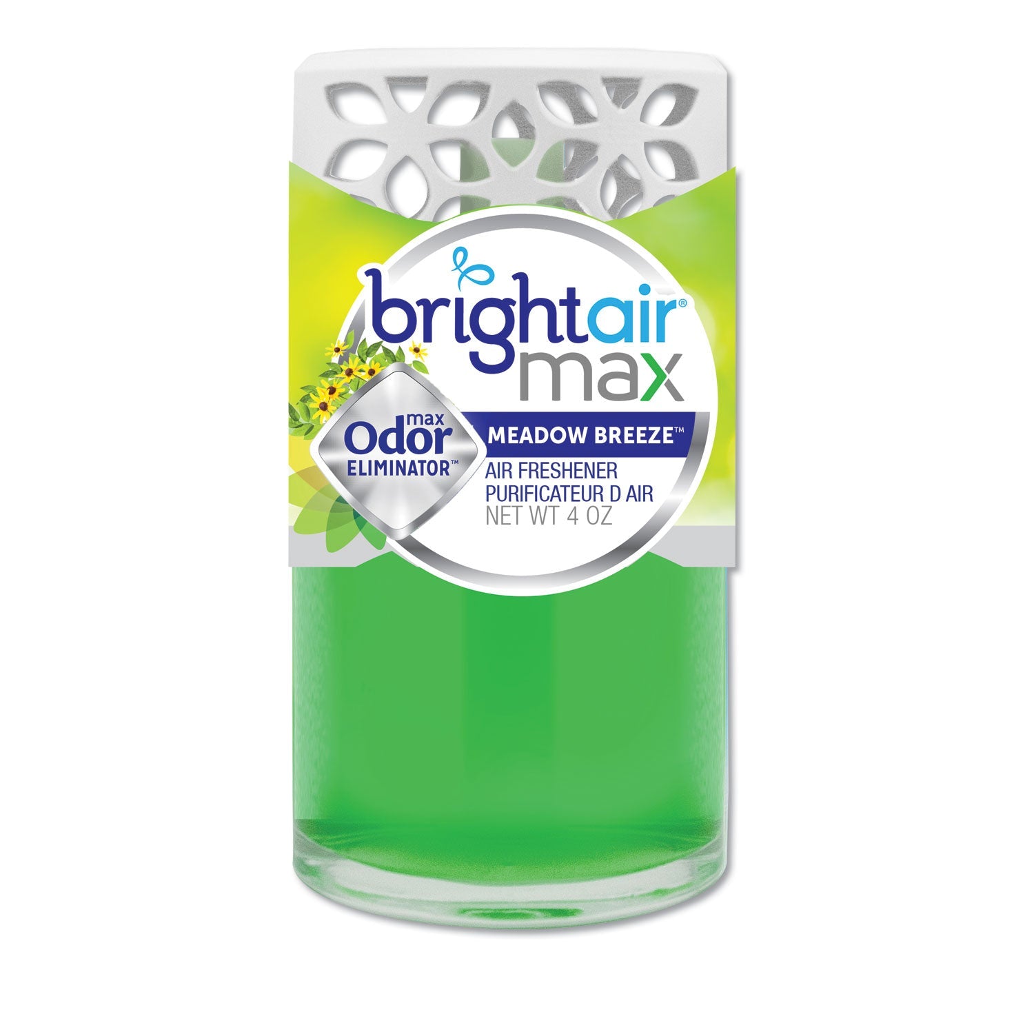 BRIGHT Air® Max Scented Oil Air Freshener, Meadow Breeze, 4 Oz
