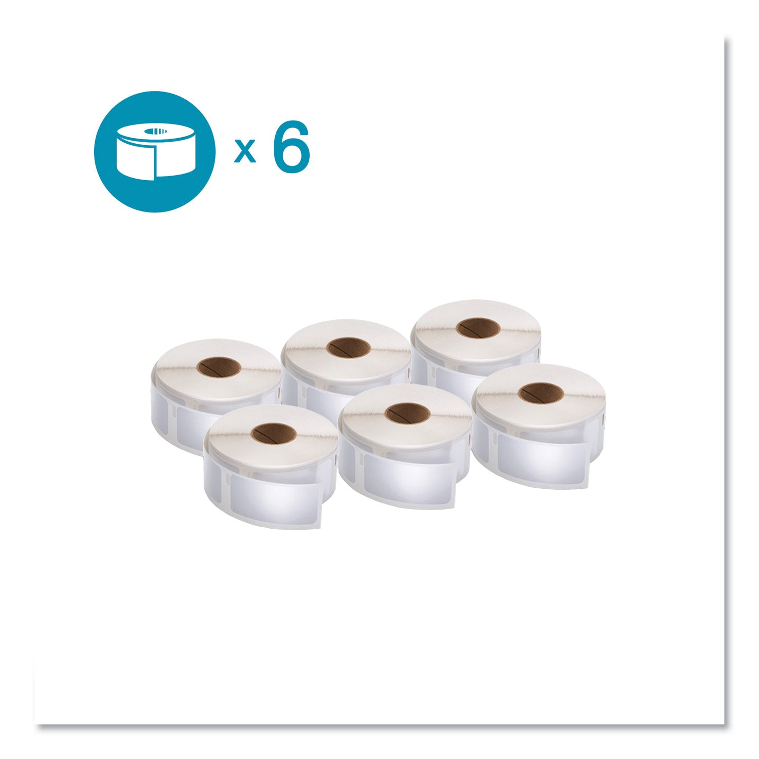 Multipurpose Labels | DYMO® LW 1" x 2.13" 6-Pack