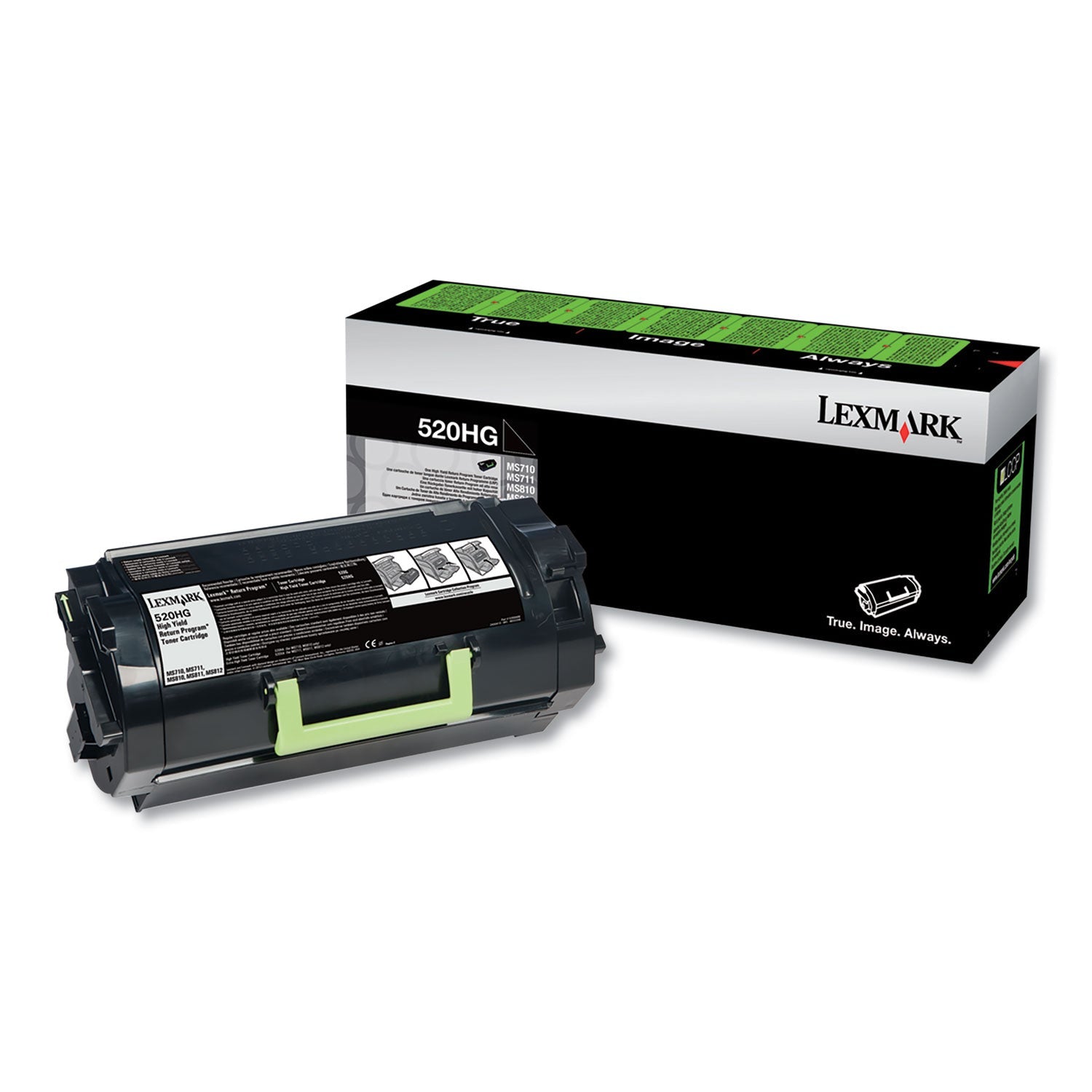 Lexmark 52d0h0g Toner | Return Program, Black
