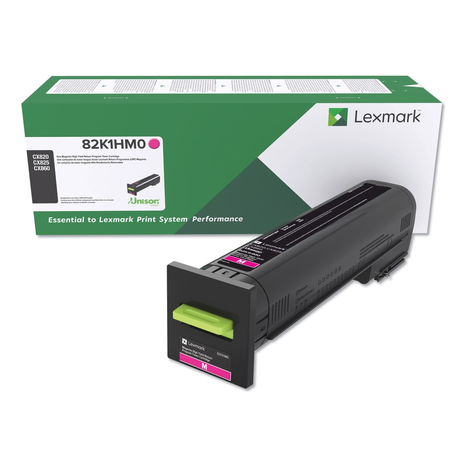 Lexmark 82k1hm0 Toner | High-Yield, Magenta