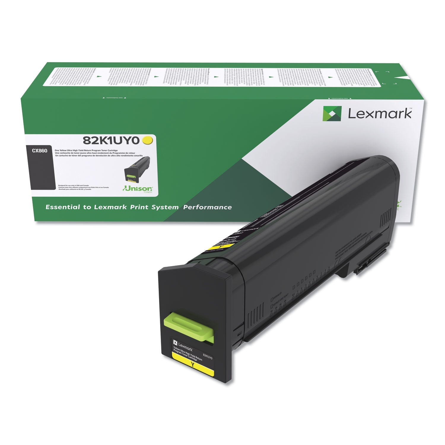 Lexmark 82k1uy0 Toner | Ultra High-Yield Yellow