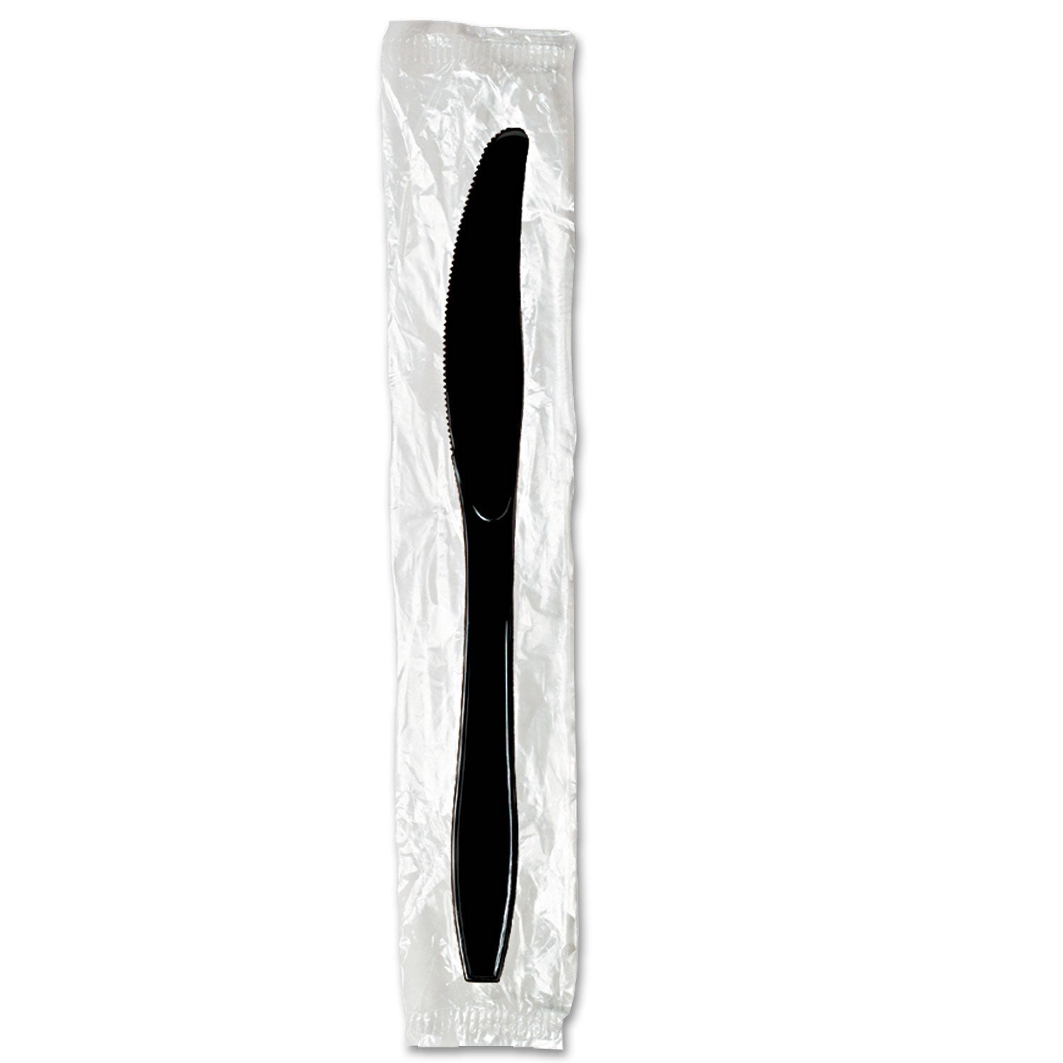 Individually Wrapped Knives | Dixie® Black