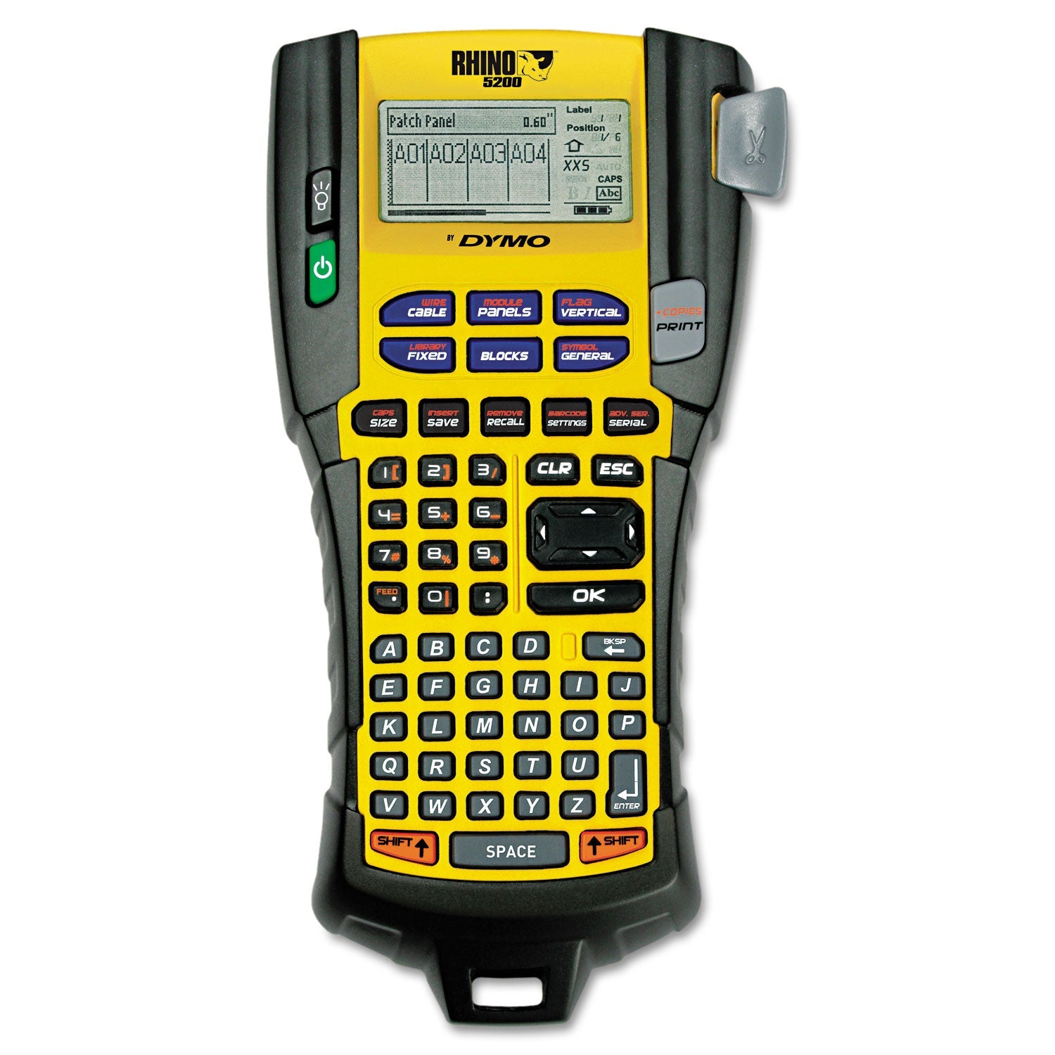 DYMO® Rhino 5200 Industrial Label Maker, 5 Lines, 6.12 X 11.25 X 3.5 - Bloom Skins