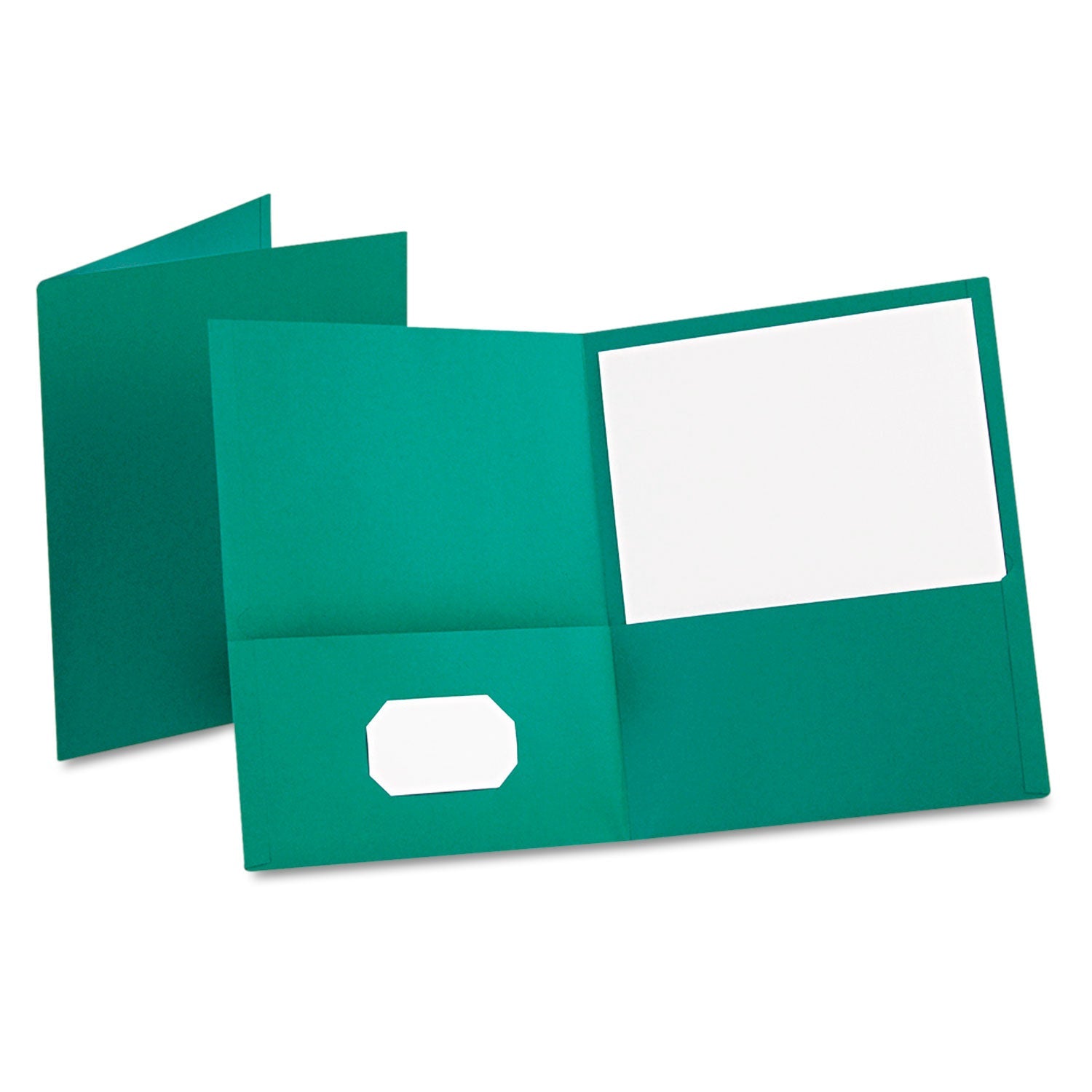 Oxford Twin-Pocket Folder | Teal 25/Box