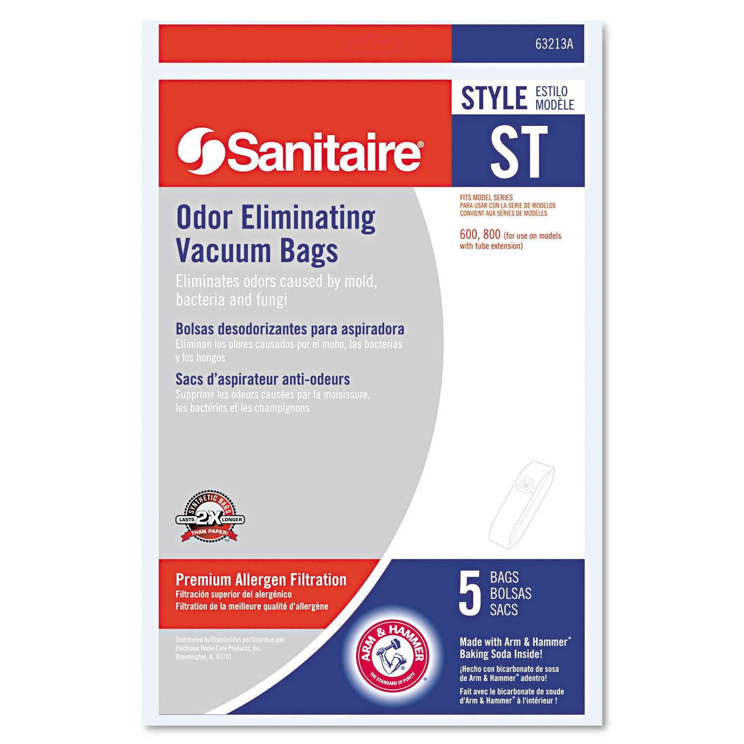 Style ST Disposable Vacuum Bags | 50-Count