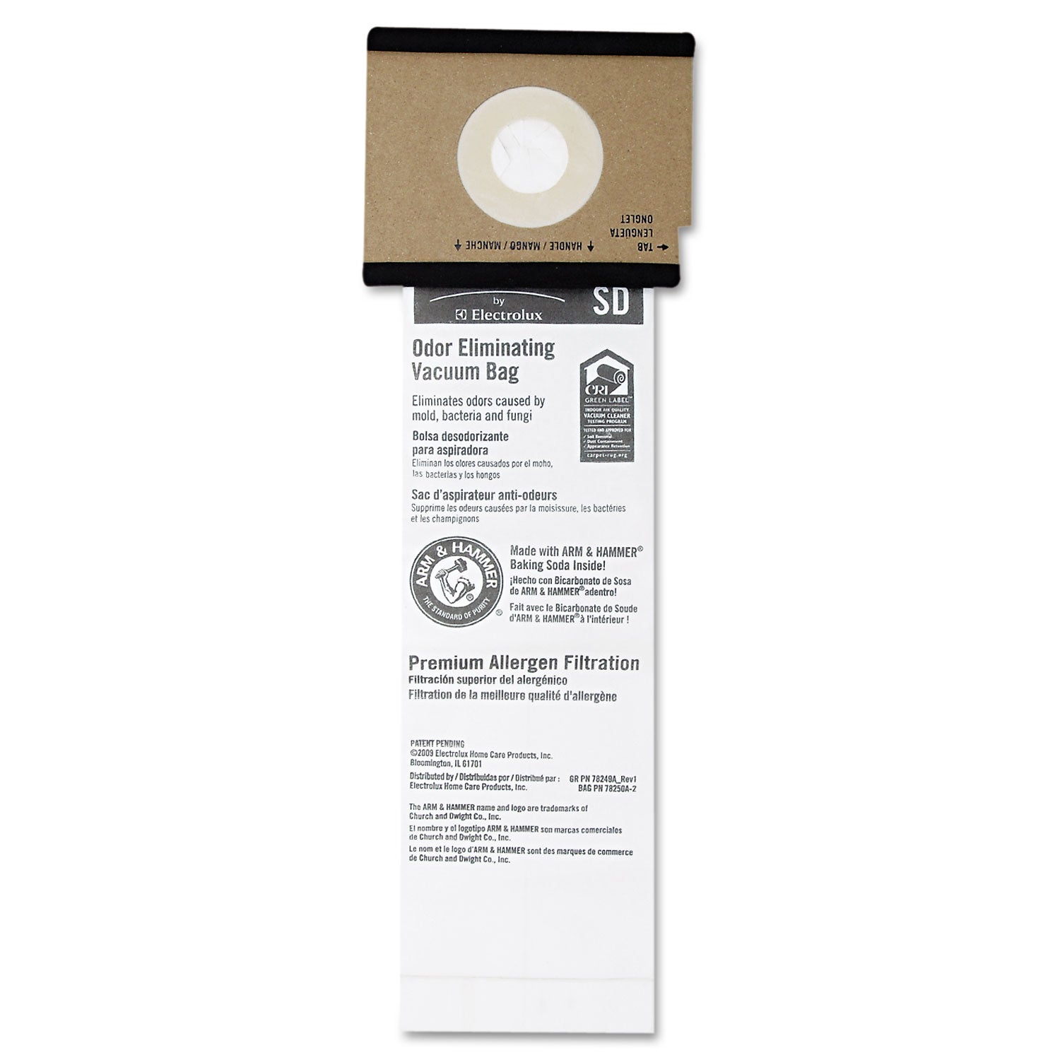 SD Premium Allergen Vacuum Bags | 50-Count