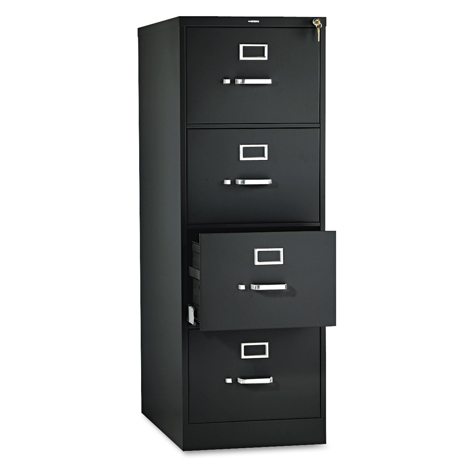 HON 510 Series Vertical File | 4-Drawer Black